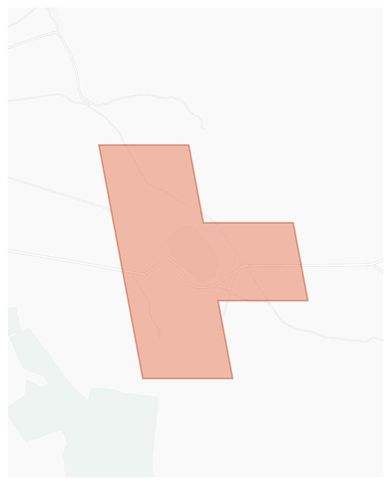 Andatabo geographic map