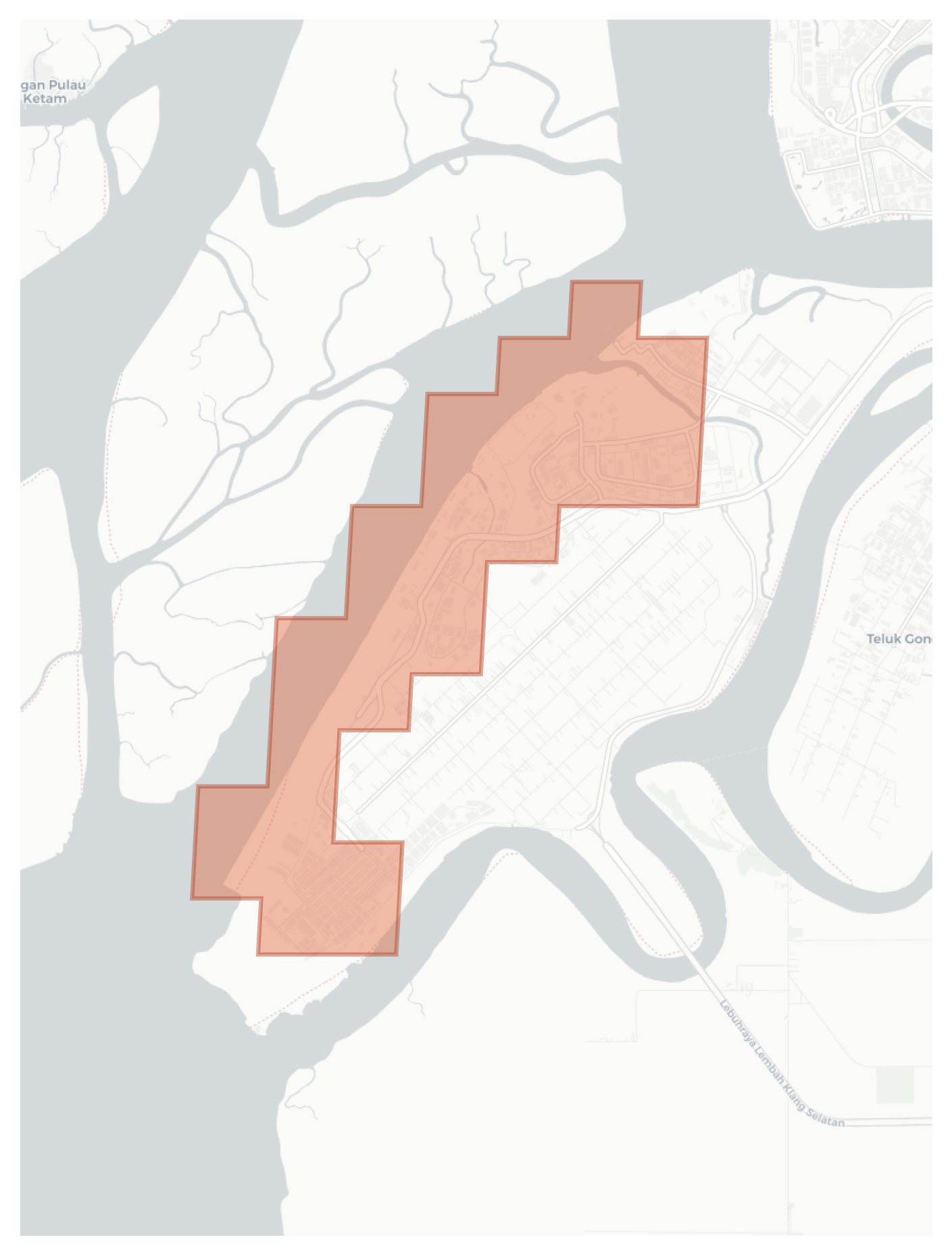 Bandar Armada Putra geographic map