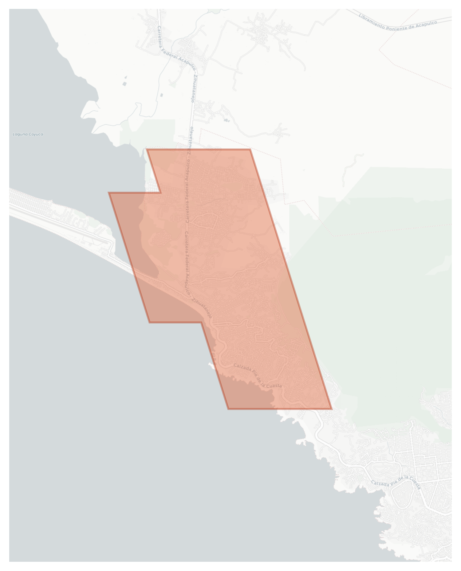 Tepeyac geographic map