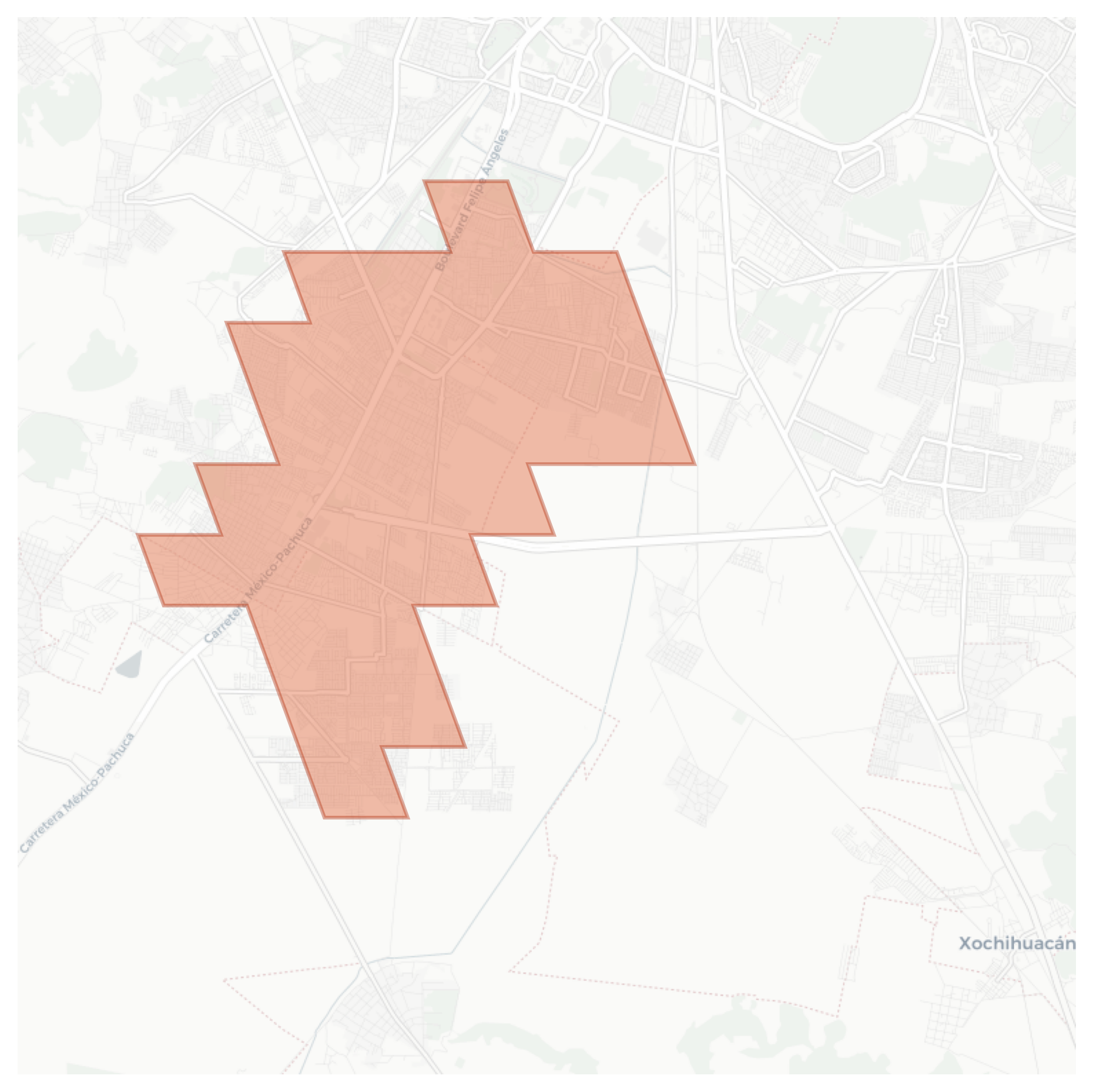 Santa Matilde geographic map