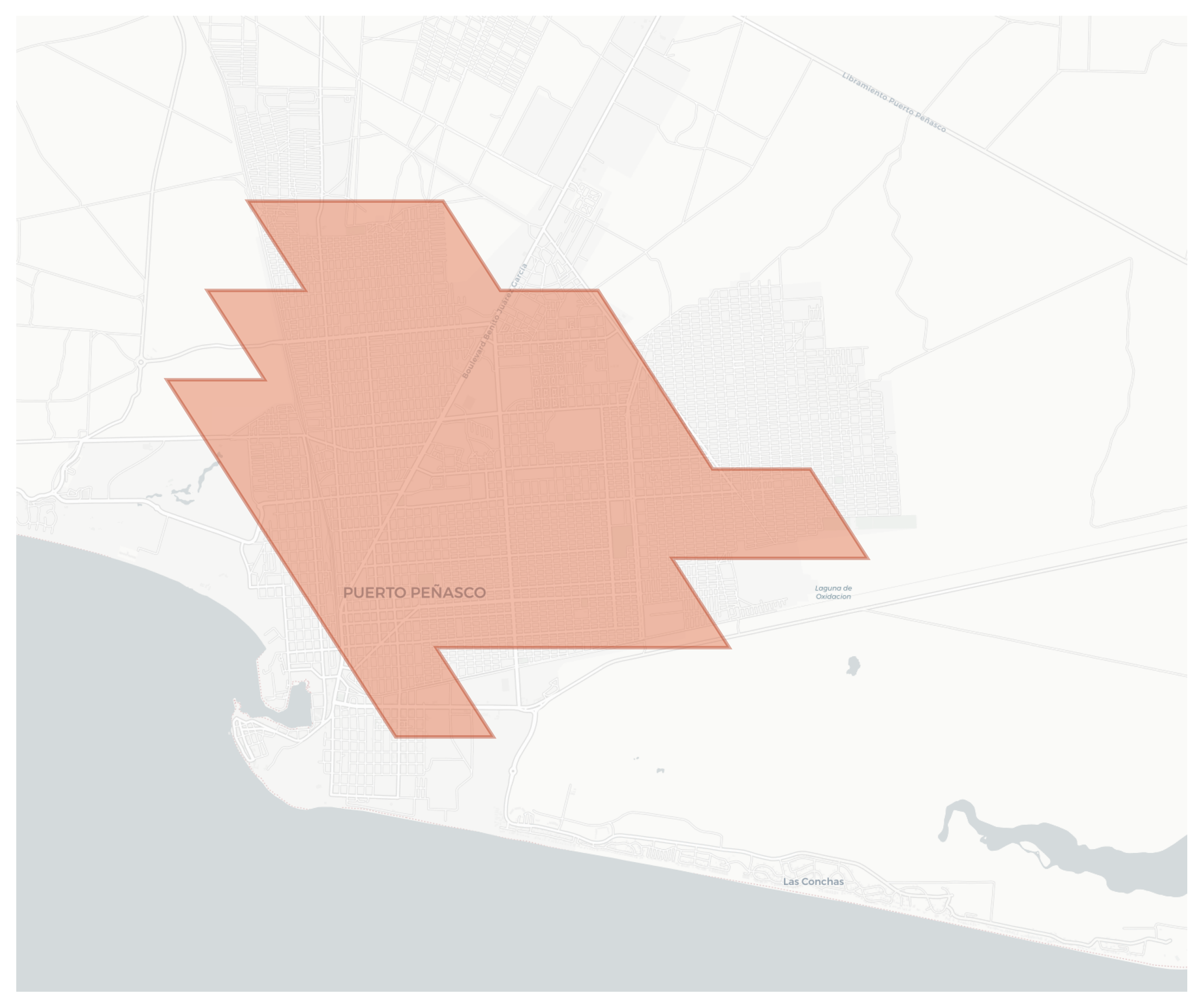 Rocky Point geographic map