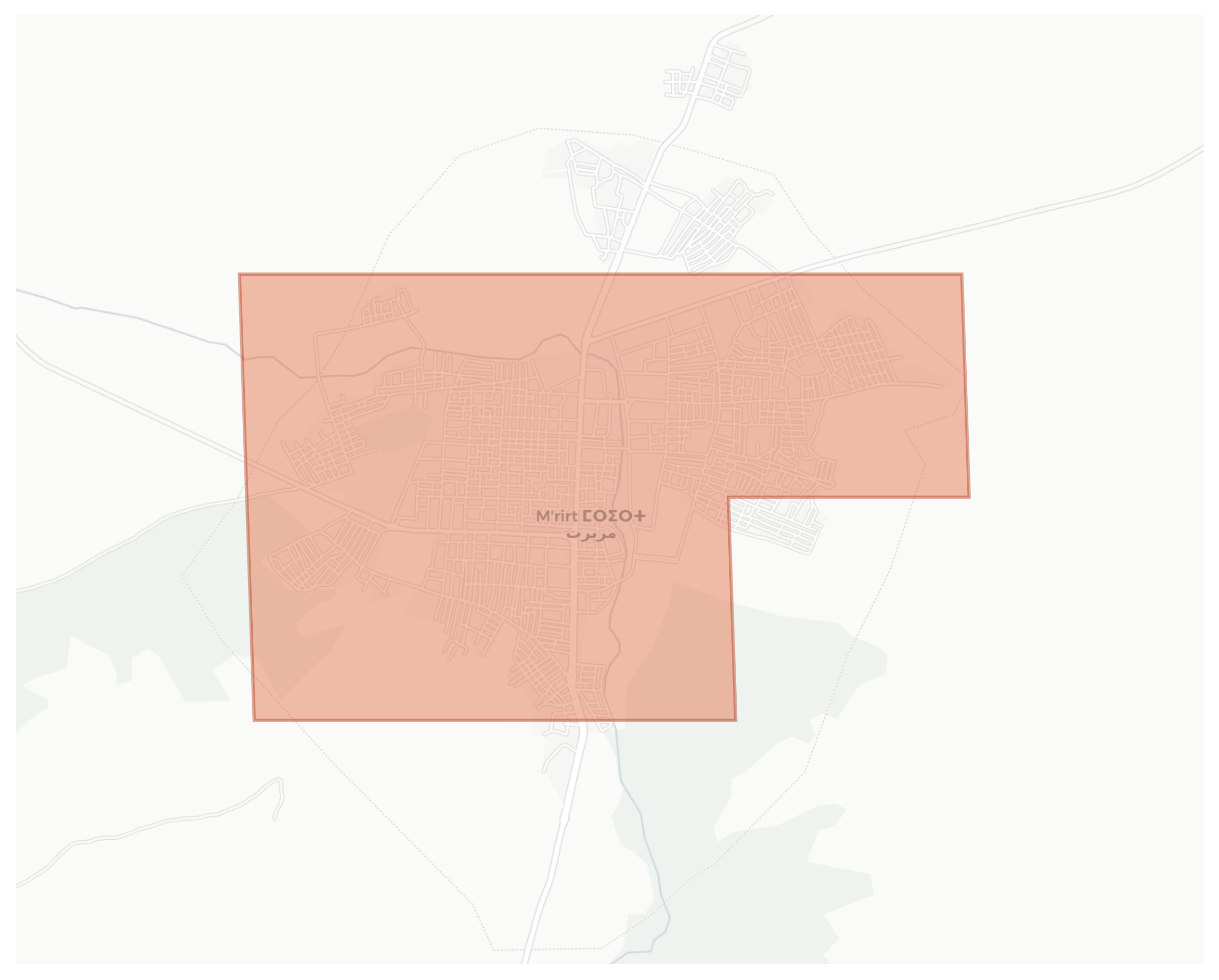 M'Rirt geographic map