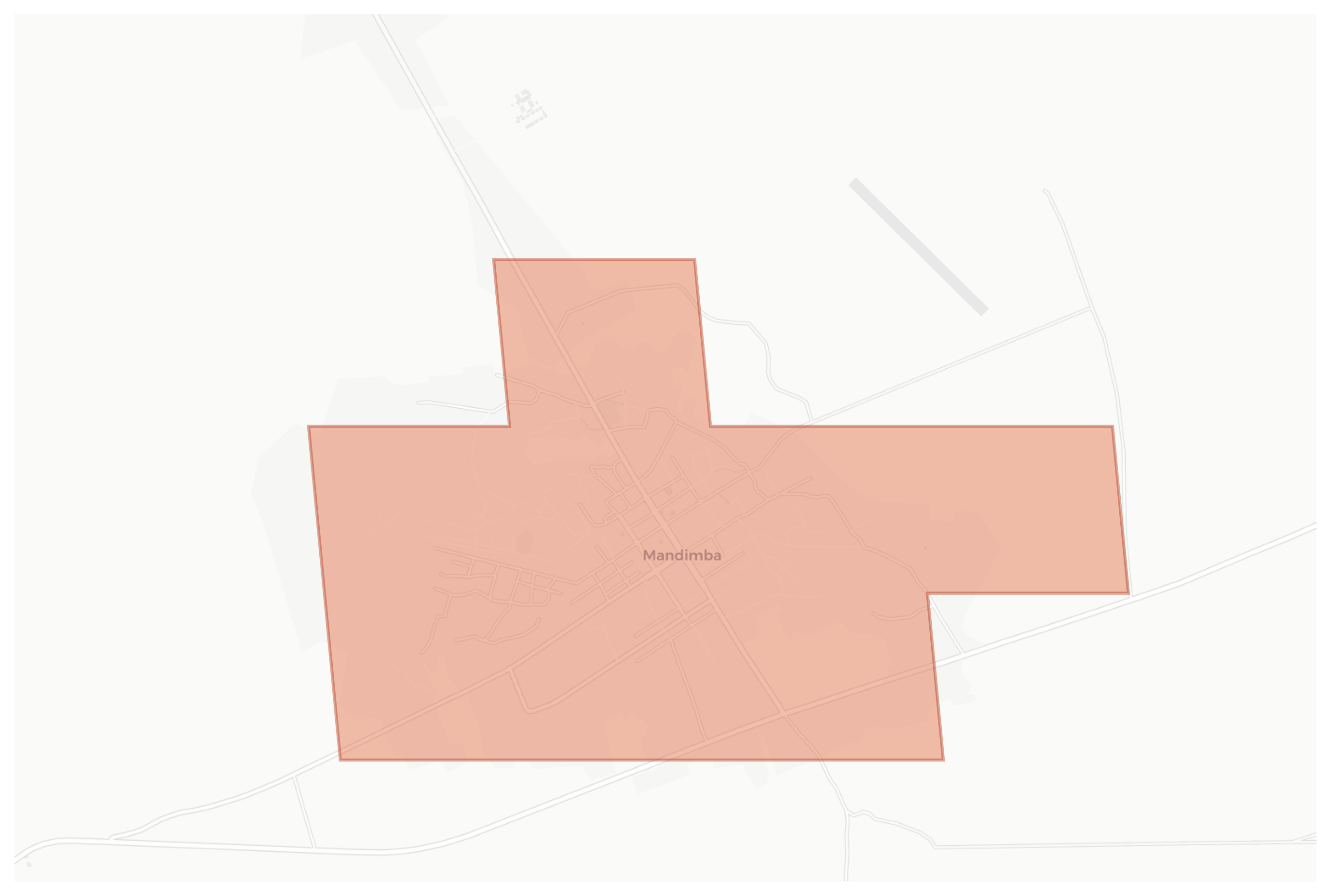 Mandimba geographic map