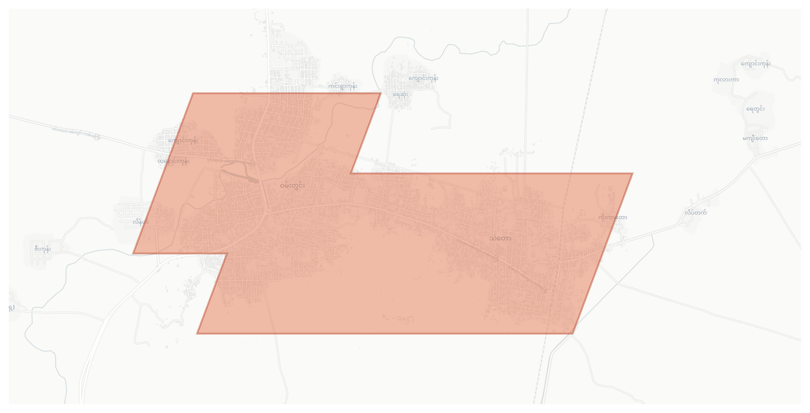 Wundwin geographic map