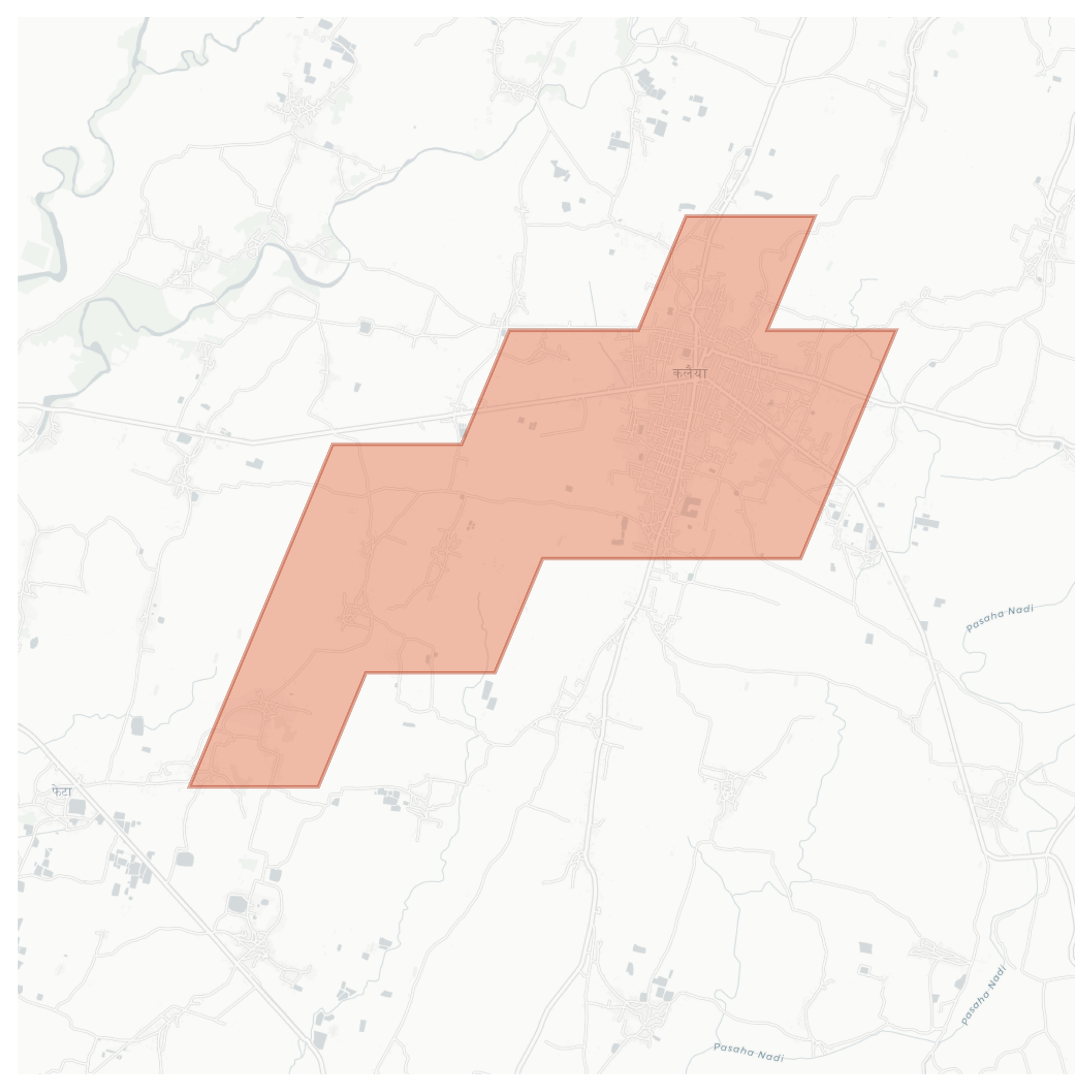 Kalaiya geographic map