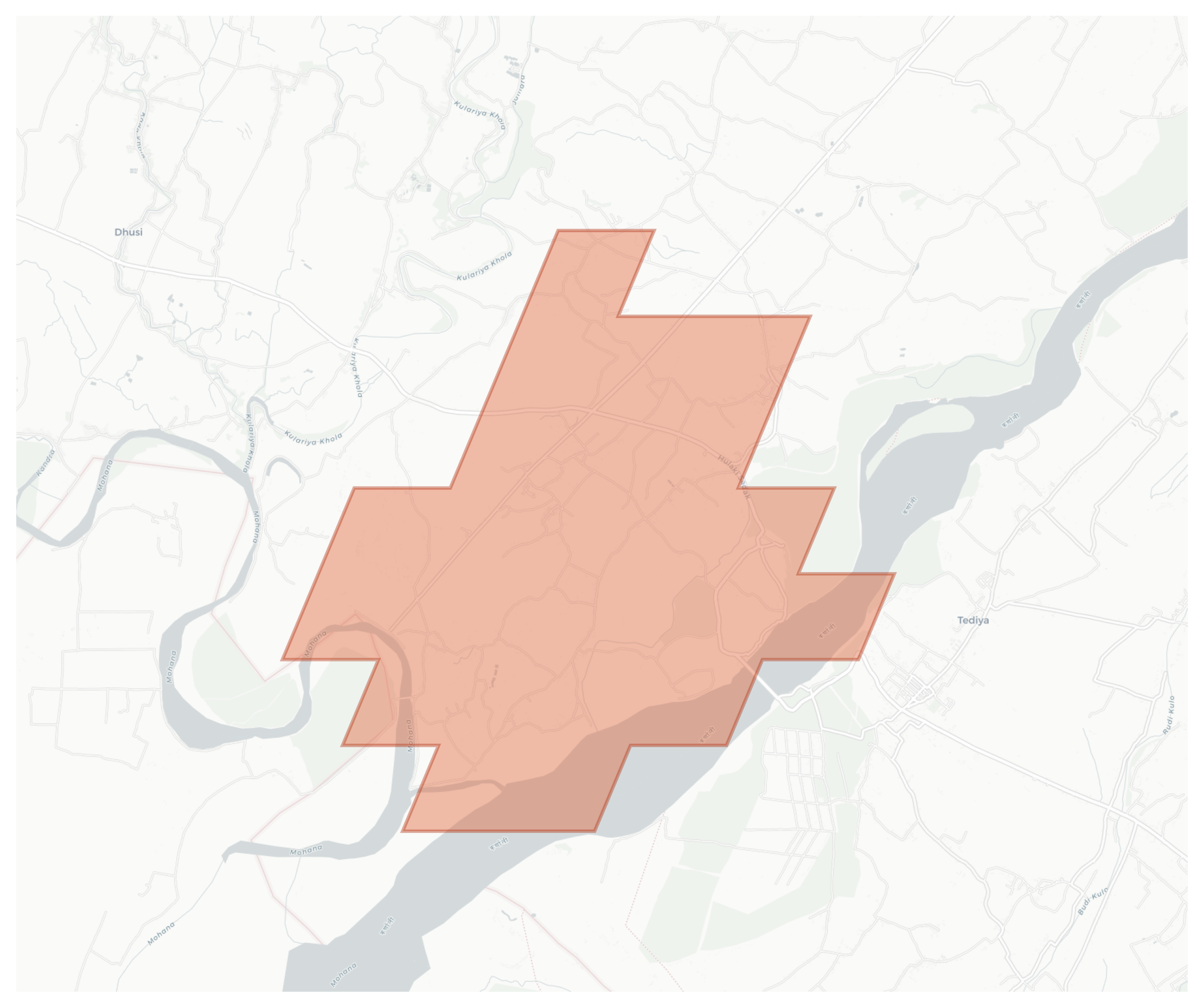 Banjariya geographic map