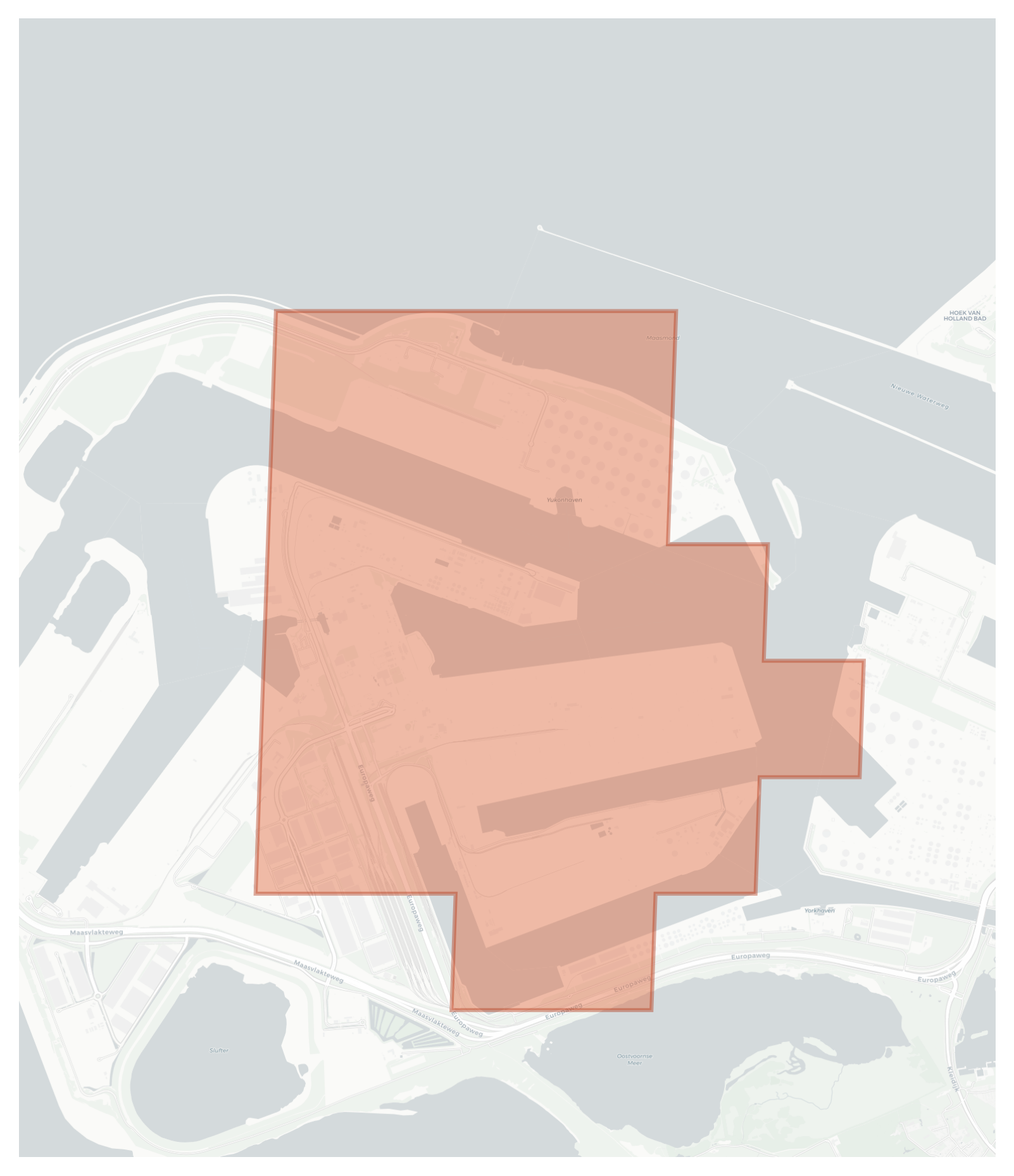 Maasvlakte geographic map