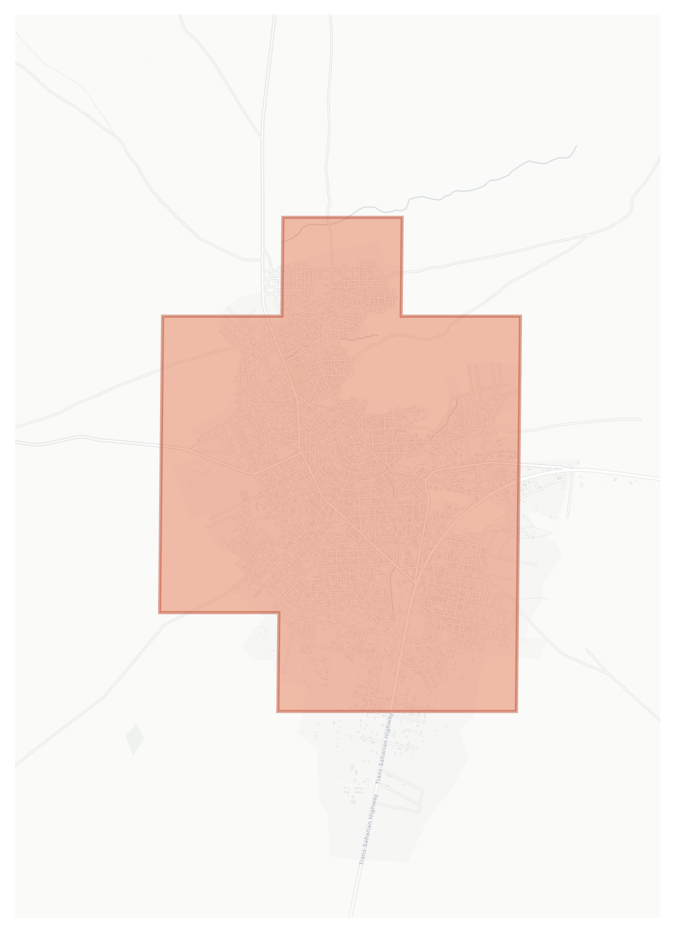 Dogondoutchi geographic map