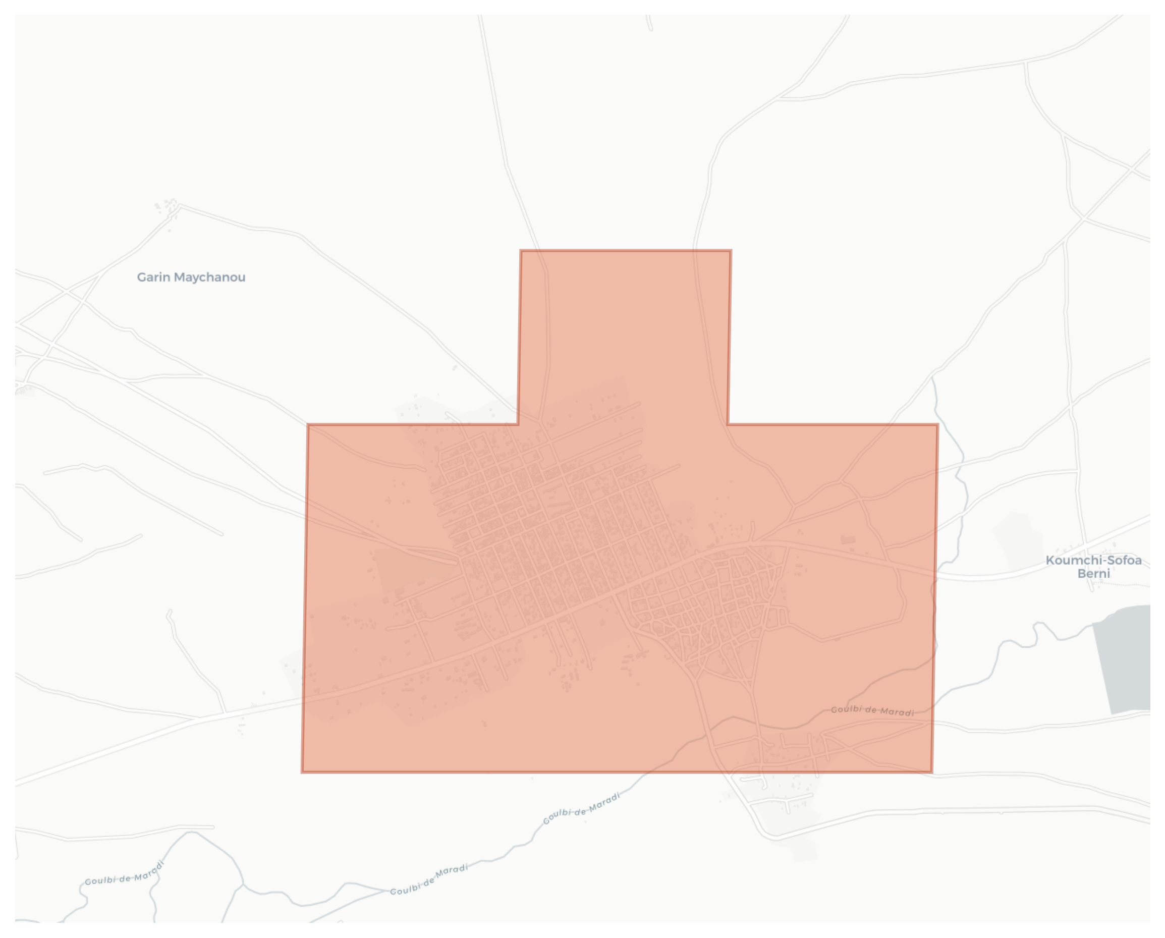 Guidan Roumdji geographic map