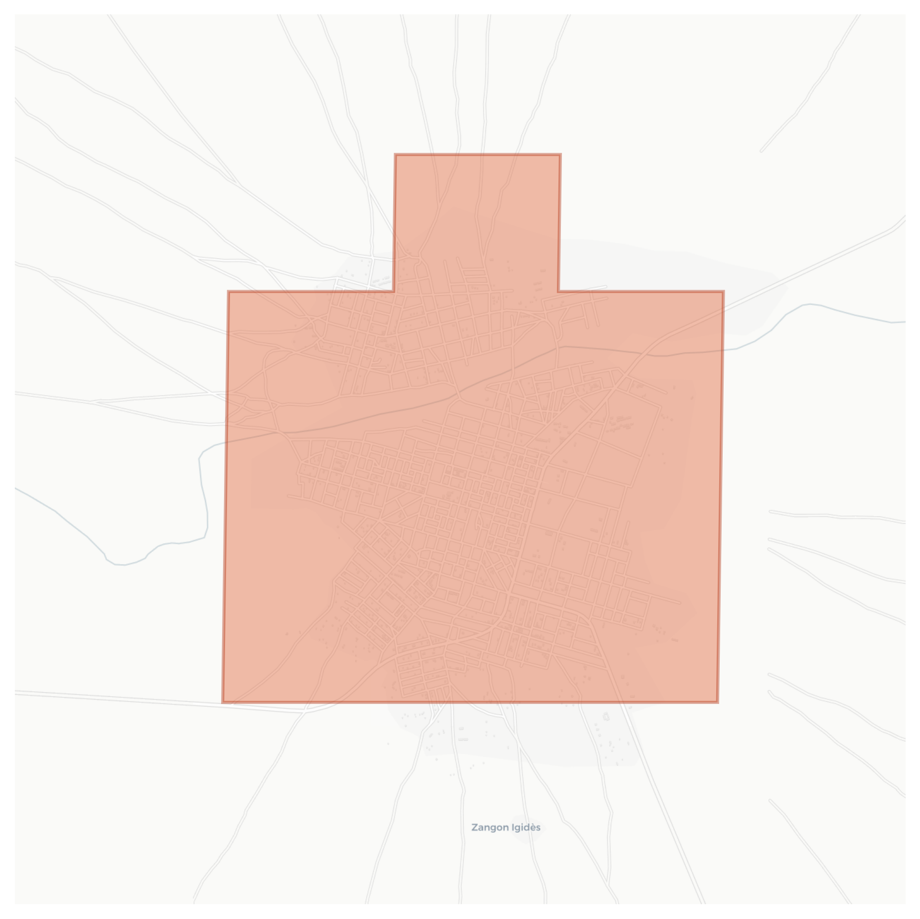 Illela geographic map