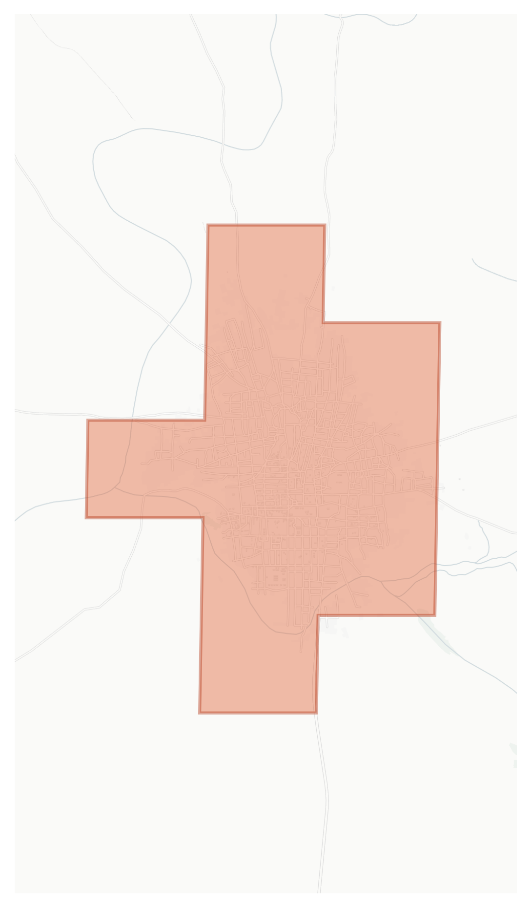 Tchin-Tabaraden geographic map
