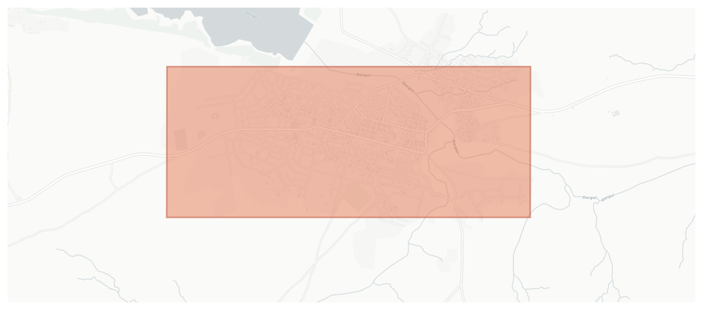 Téra geographic map