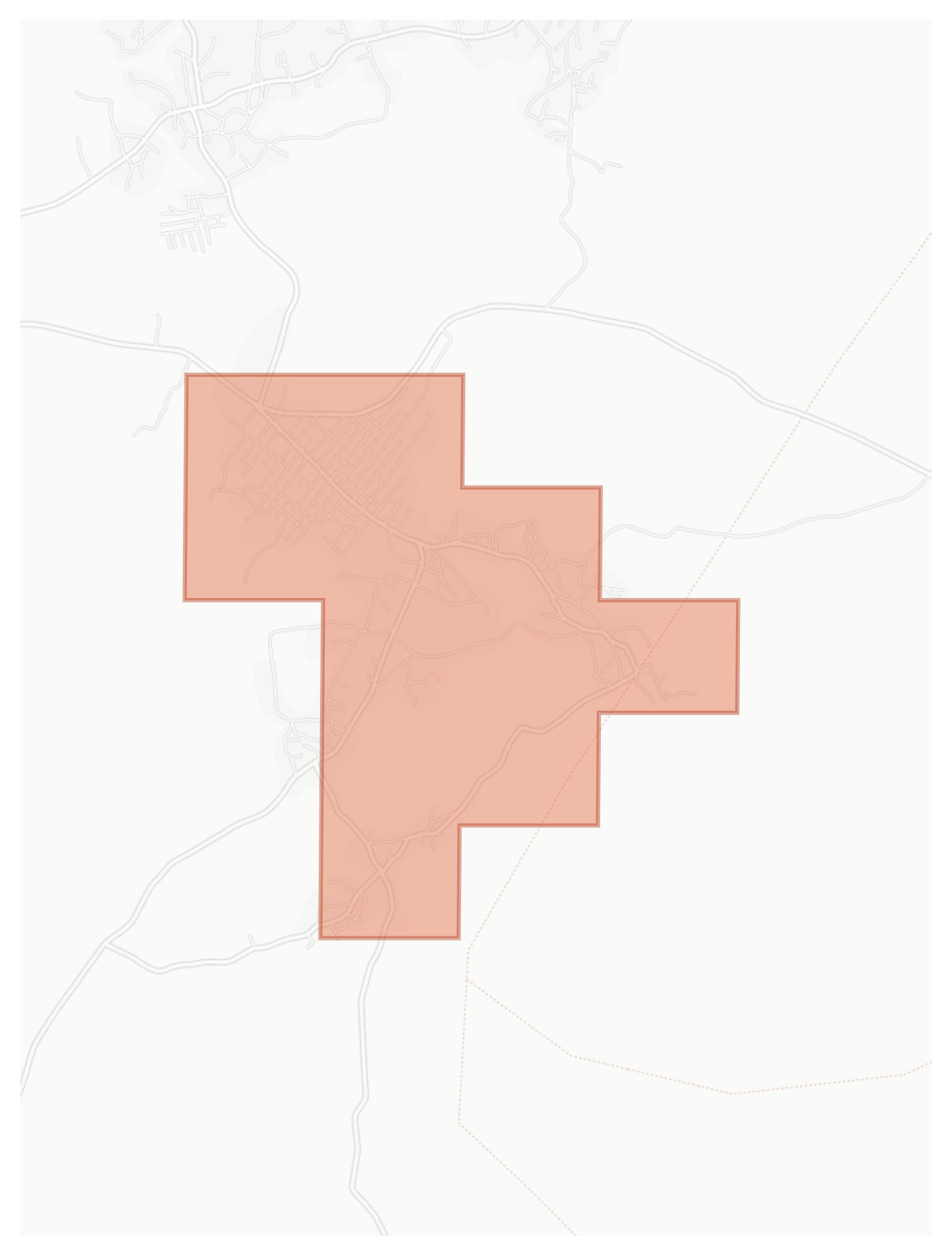 Amakpo geographic map