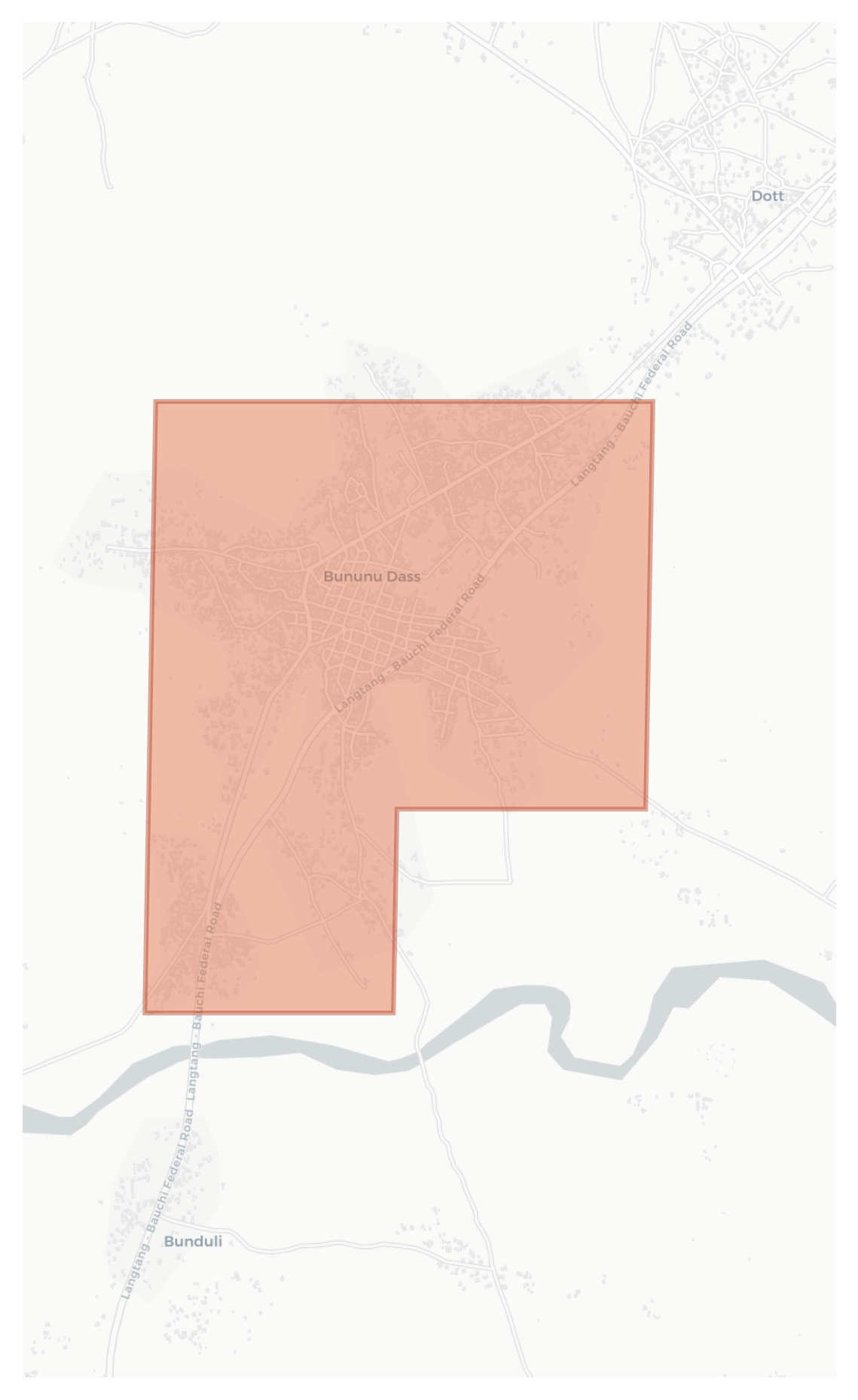 Bununu Dass geographic map