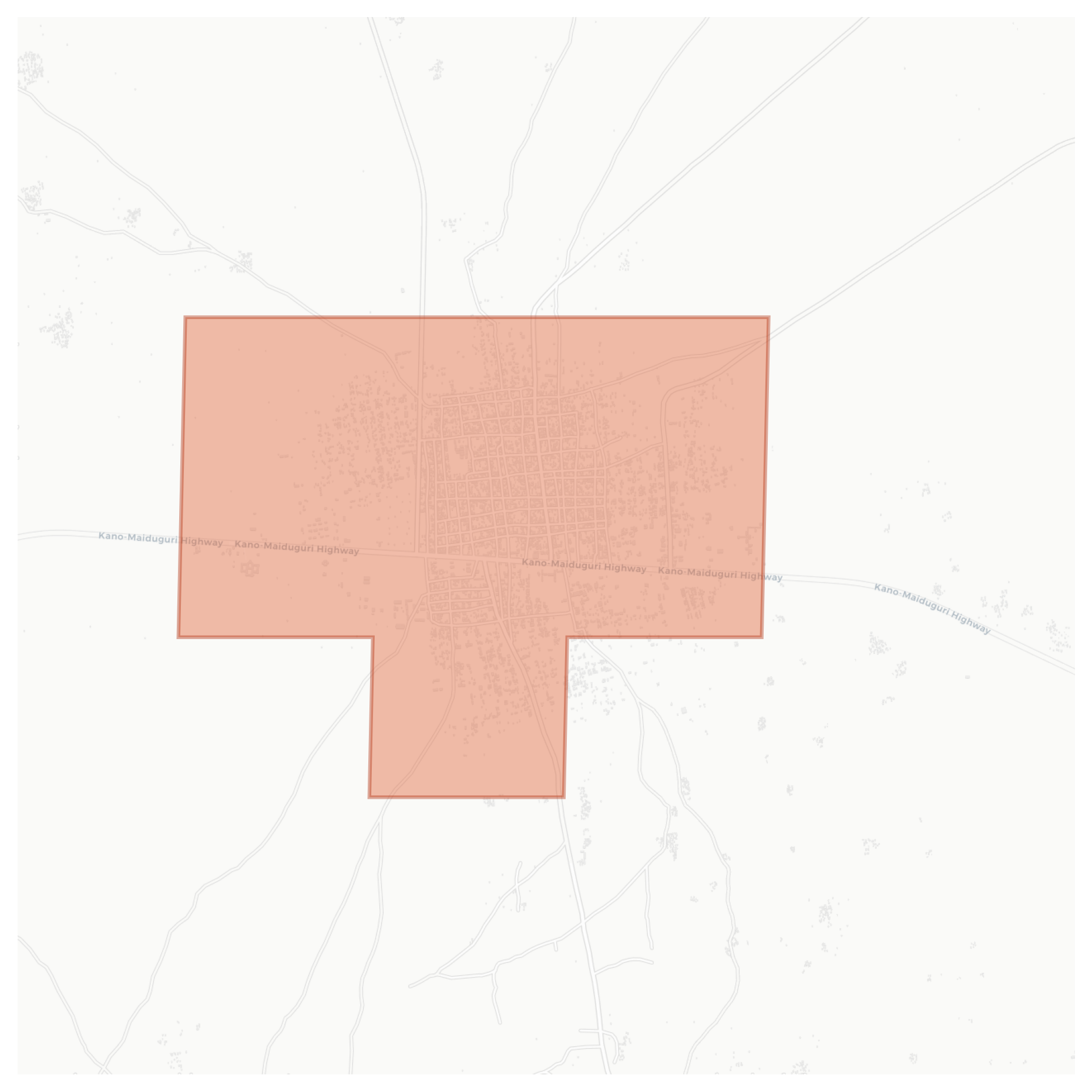 Giade geographic map
