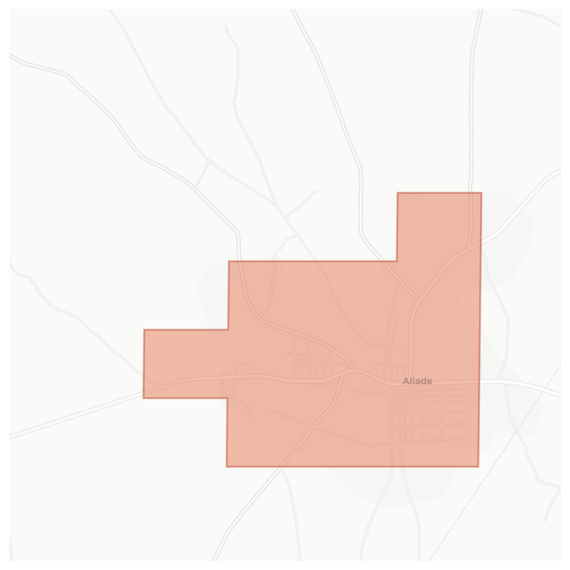 Aliade geographic map