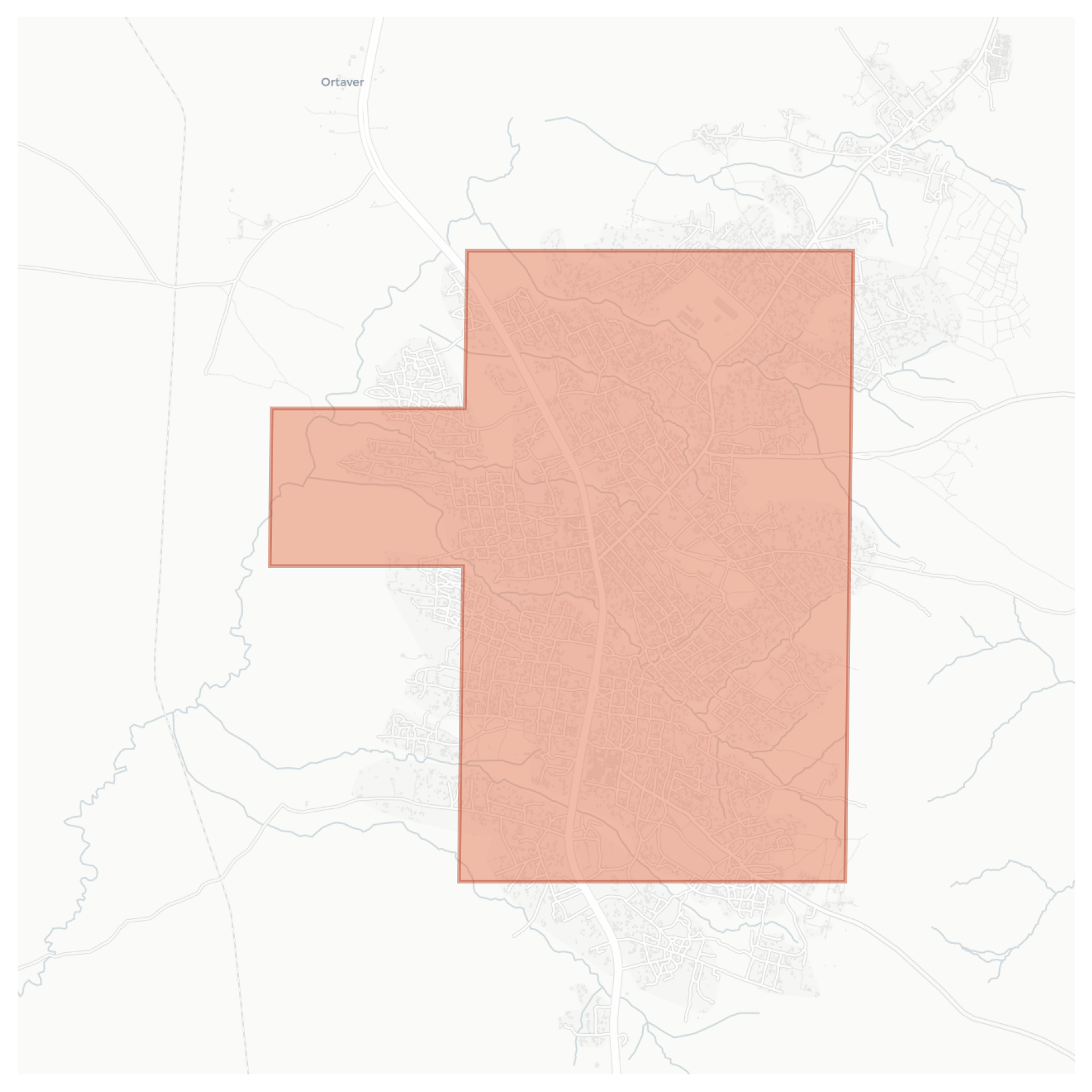 Ihalav geographic map