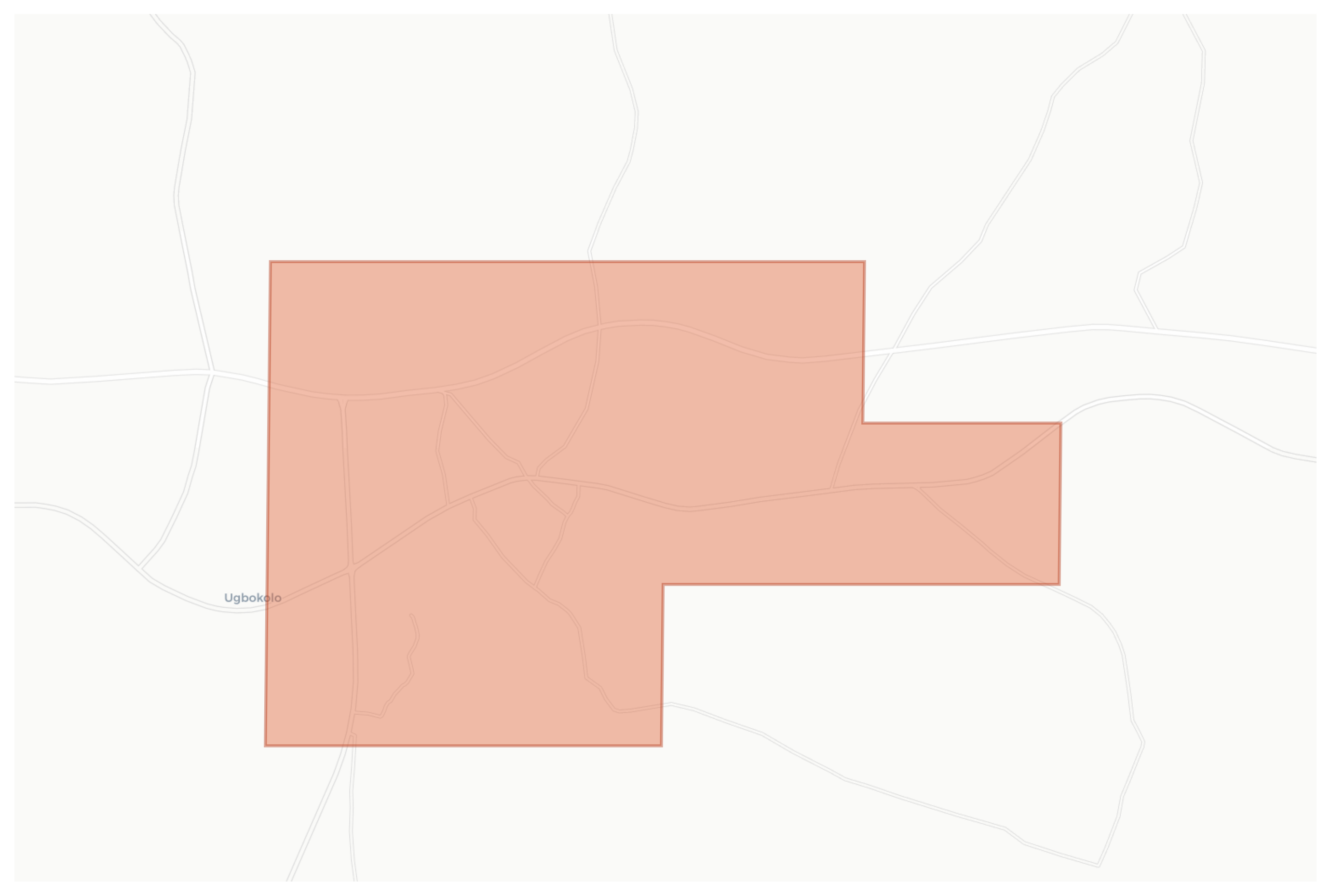 Ugbokolo geographic map