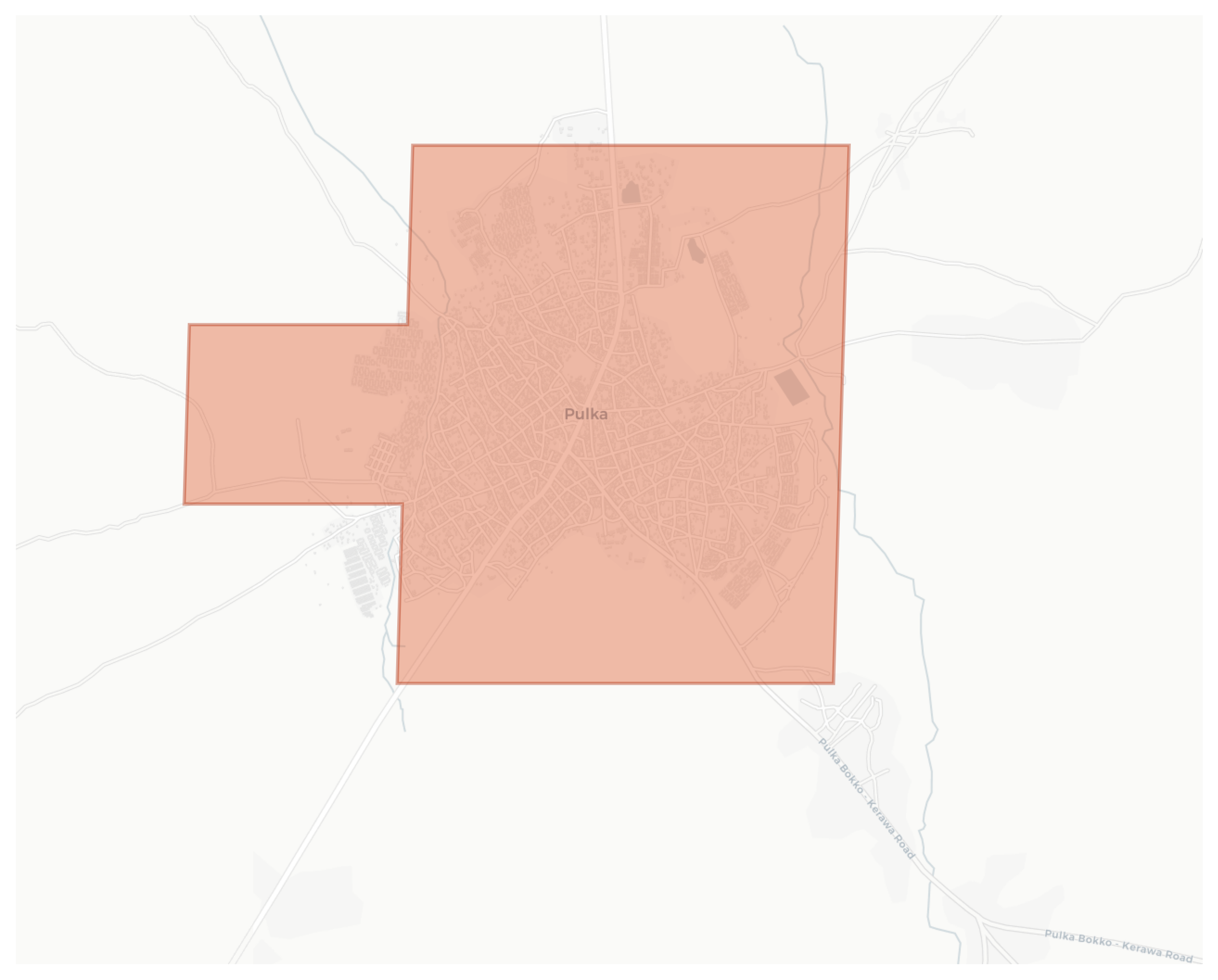 Pulka geographic map