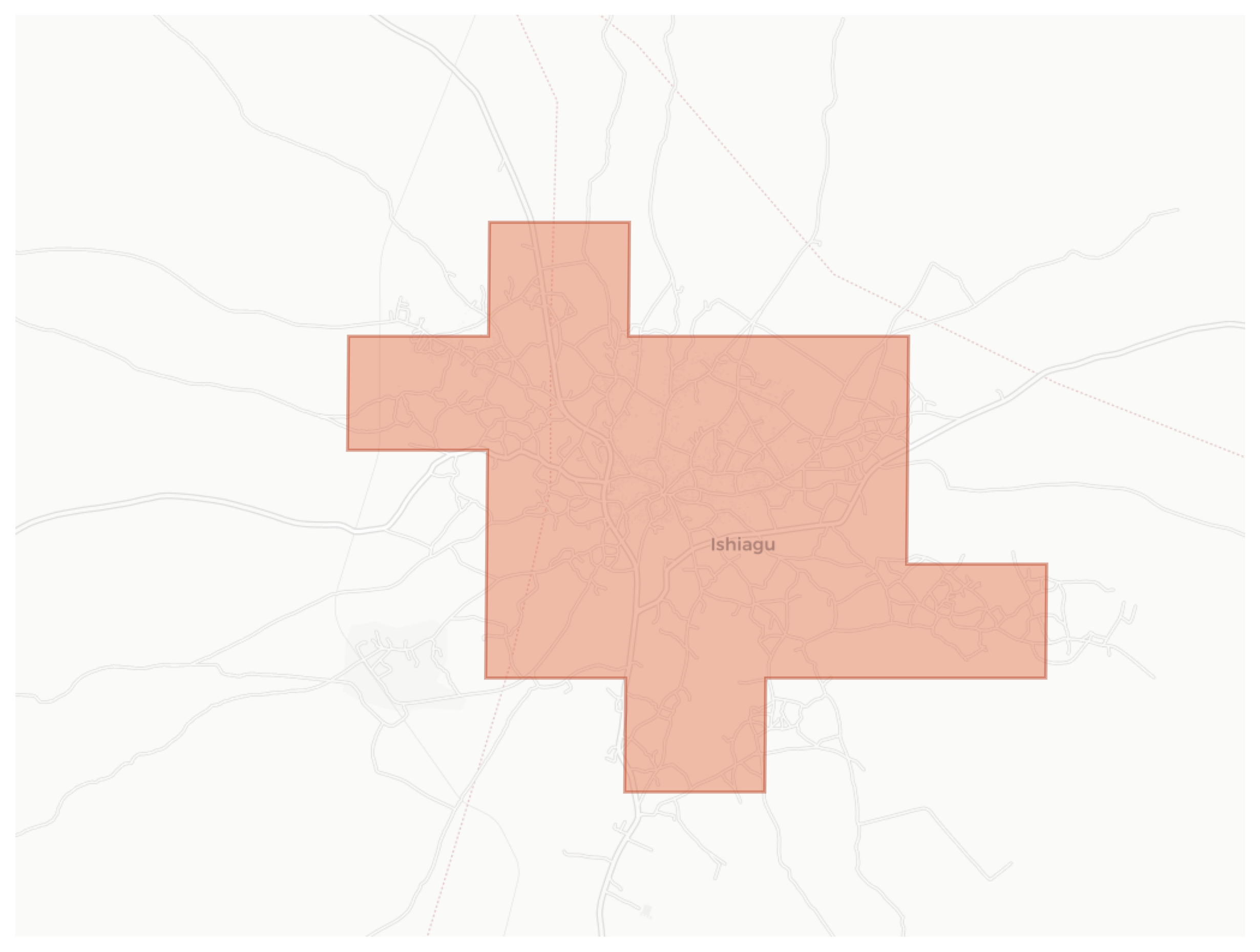 Ishiagu geographic map