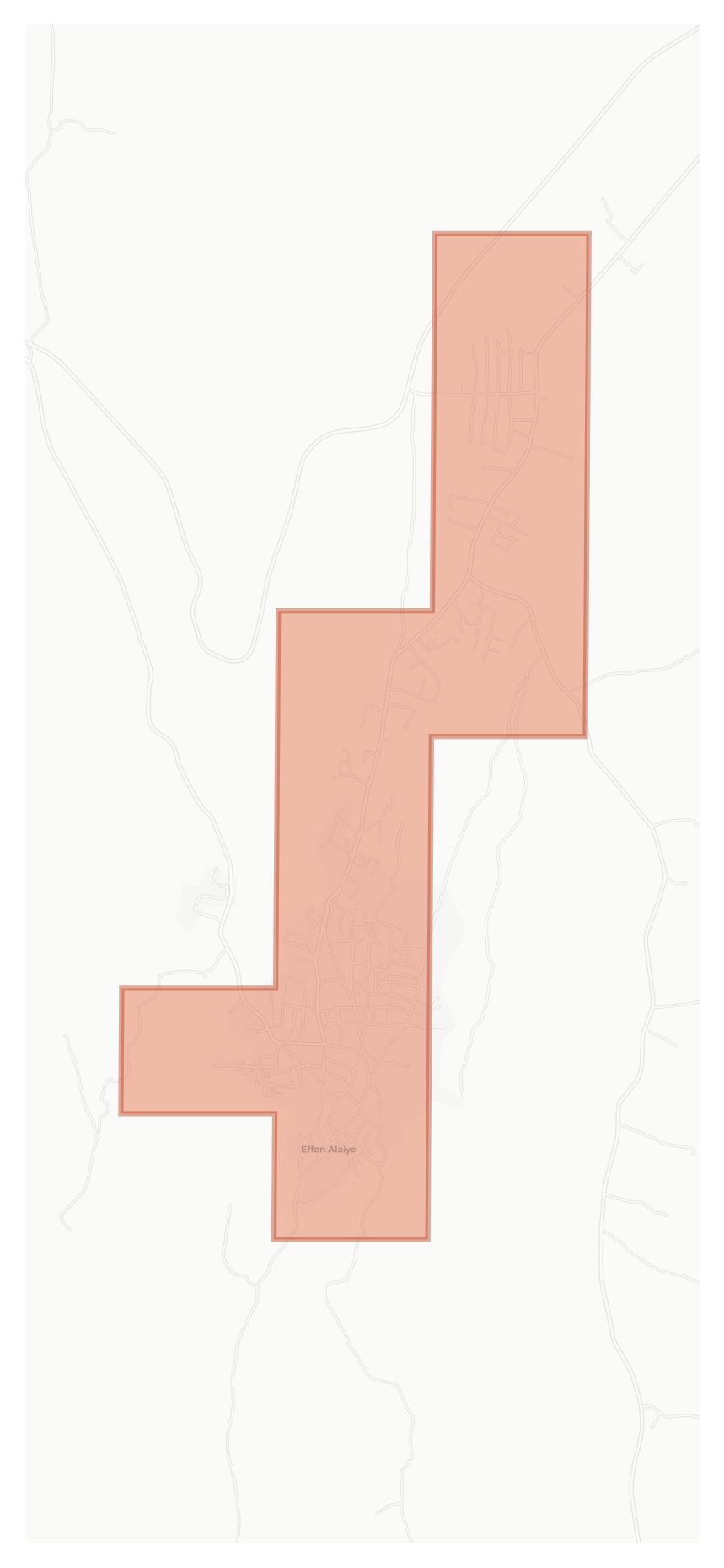 Effon Alaiye geographic map