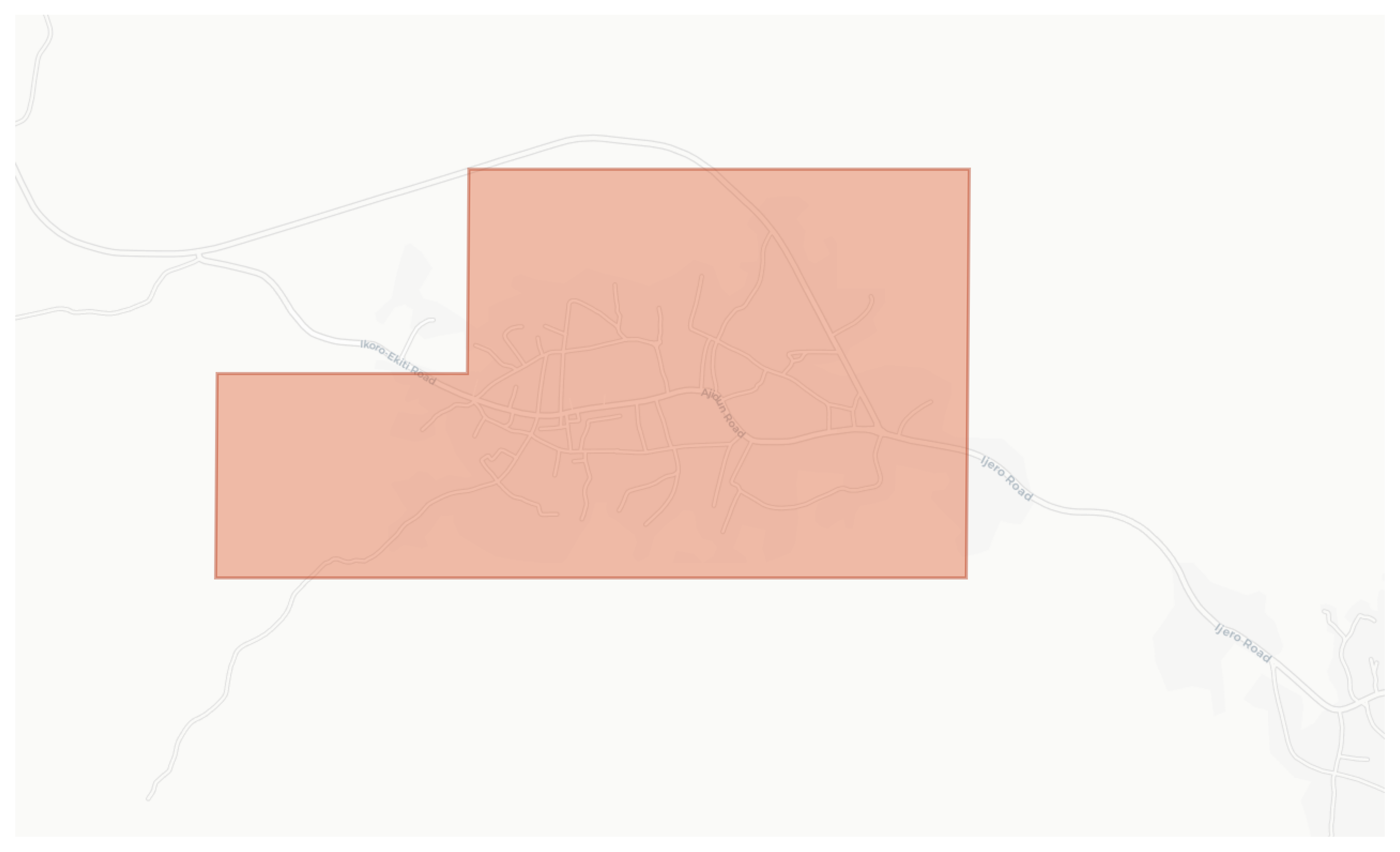 Ikoro geographic map