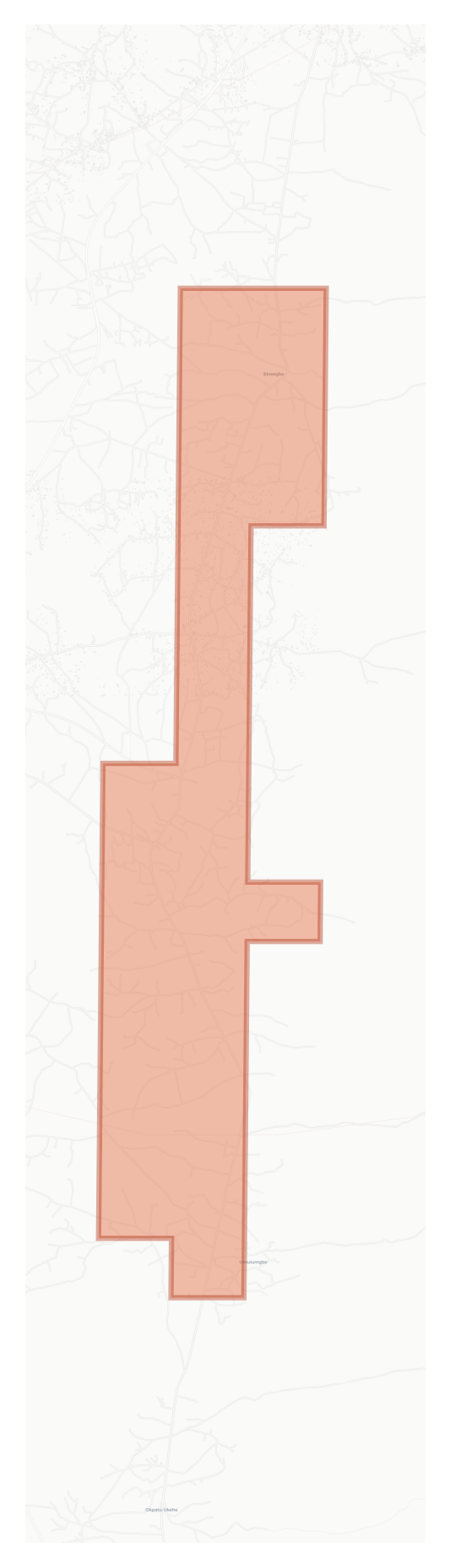 Ekwegbe geographic map