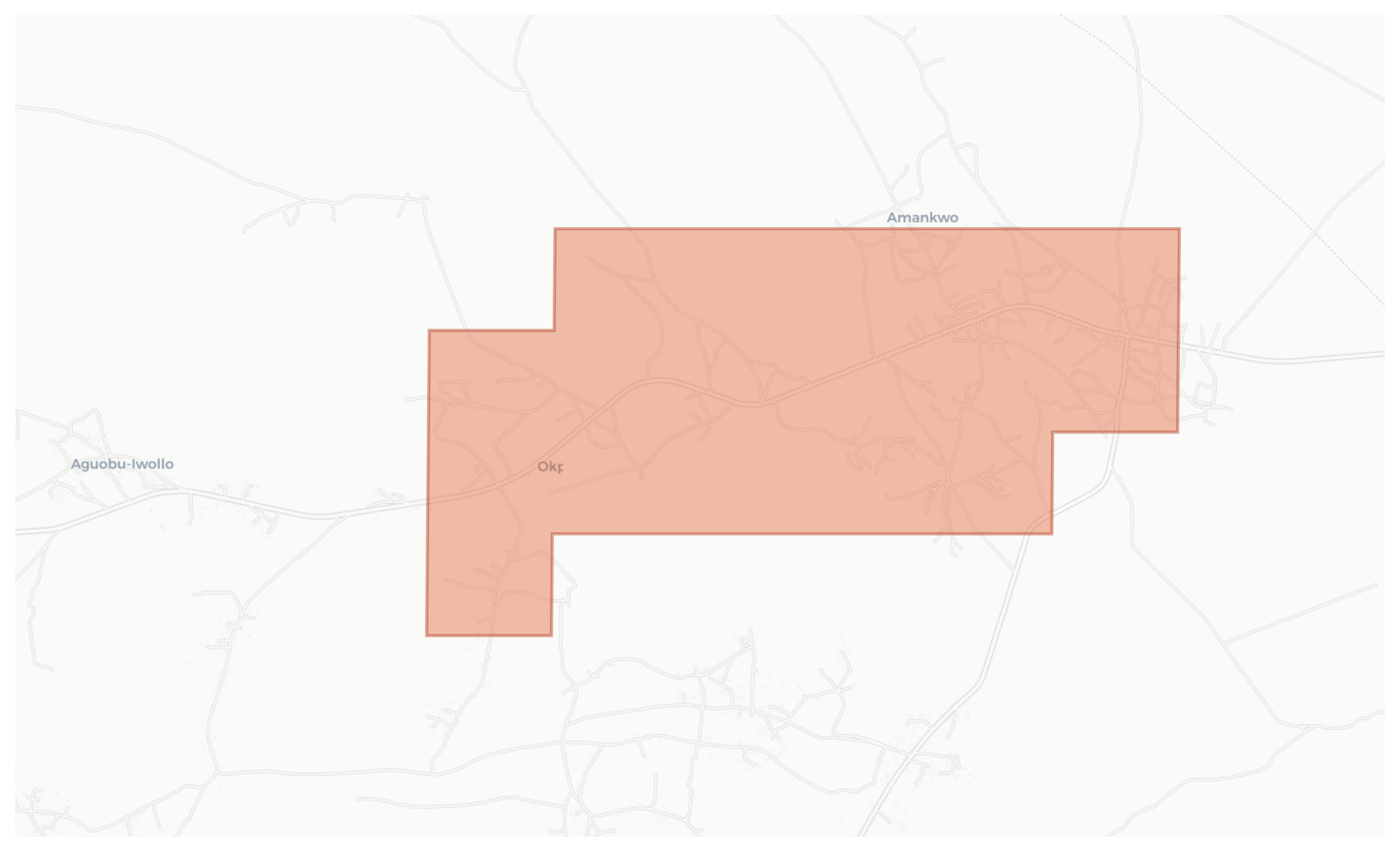 Okpogho geographic map