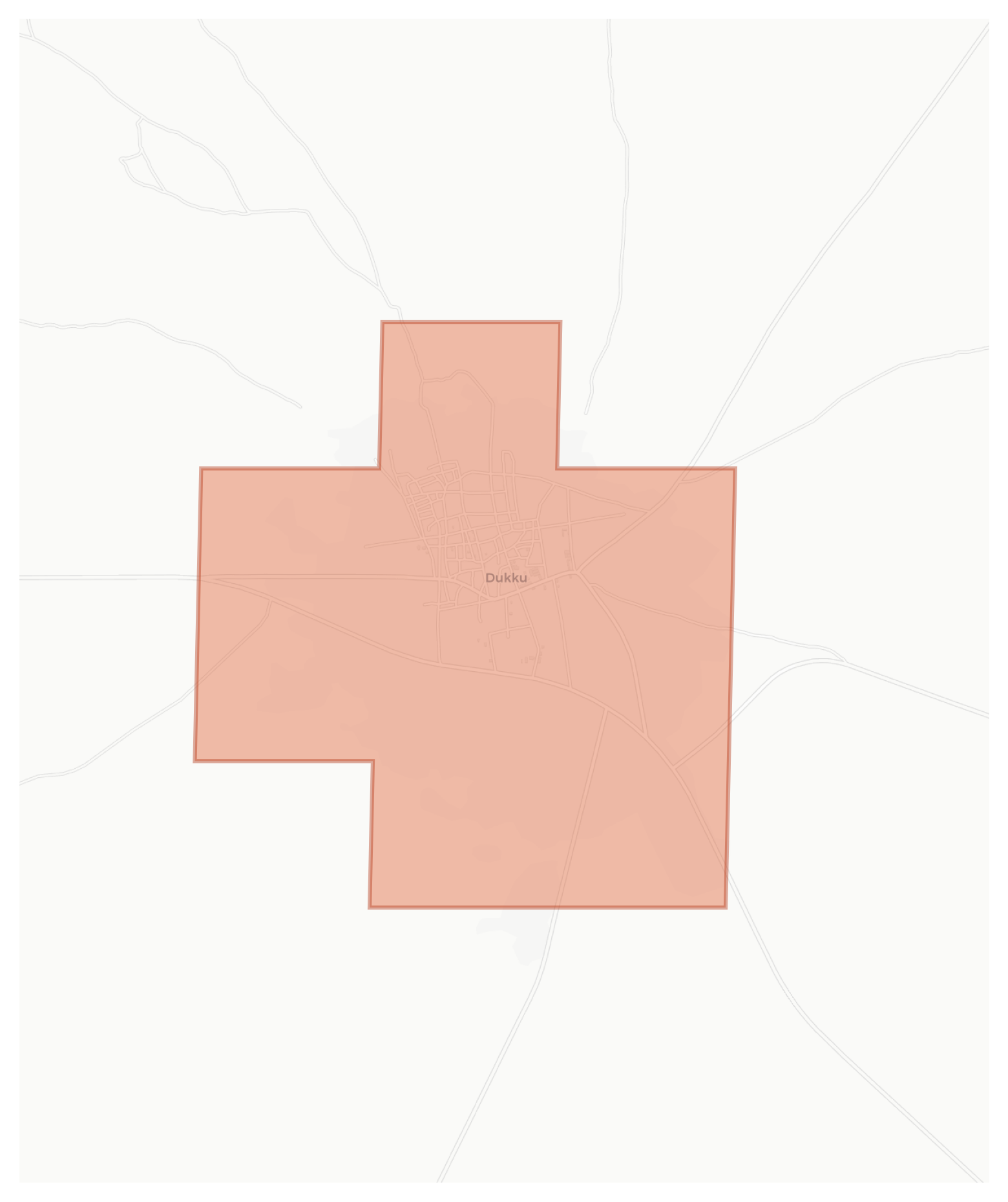 Dukku geographic map