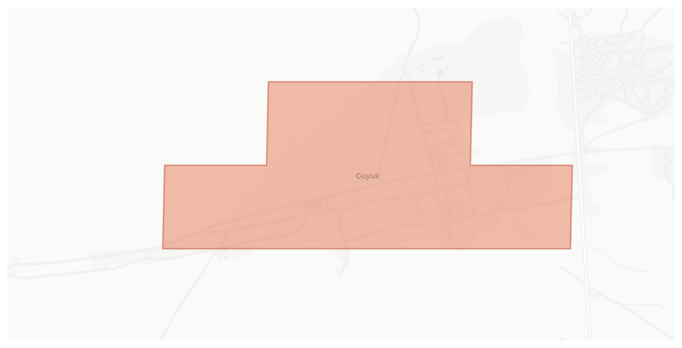 Guyuk geographic map