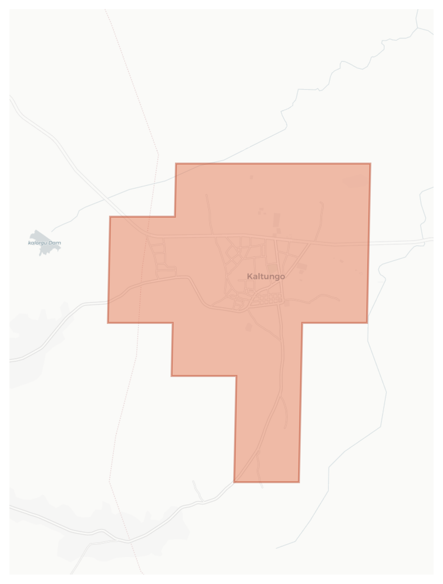Kaltungo geographic map