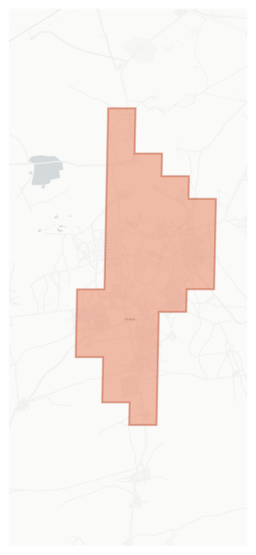 Dutse geographic map