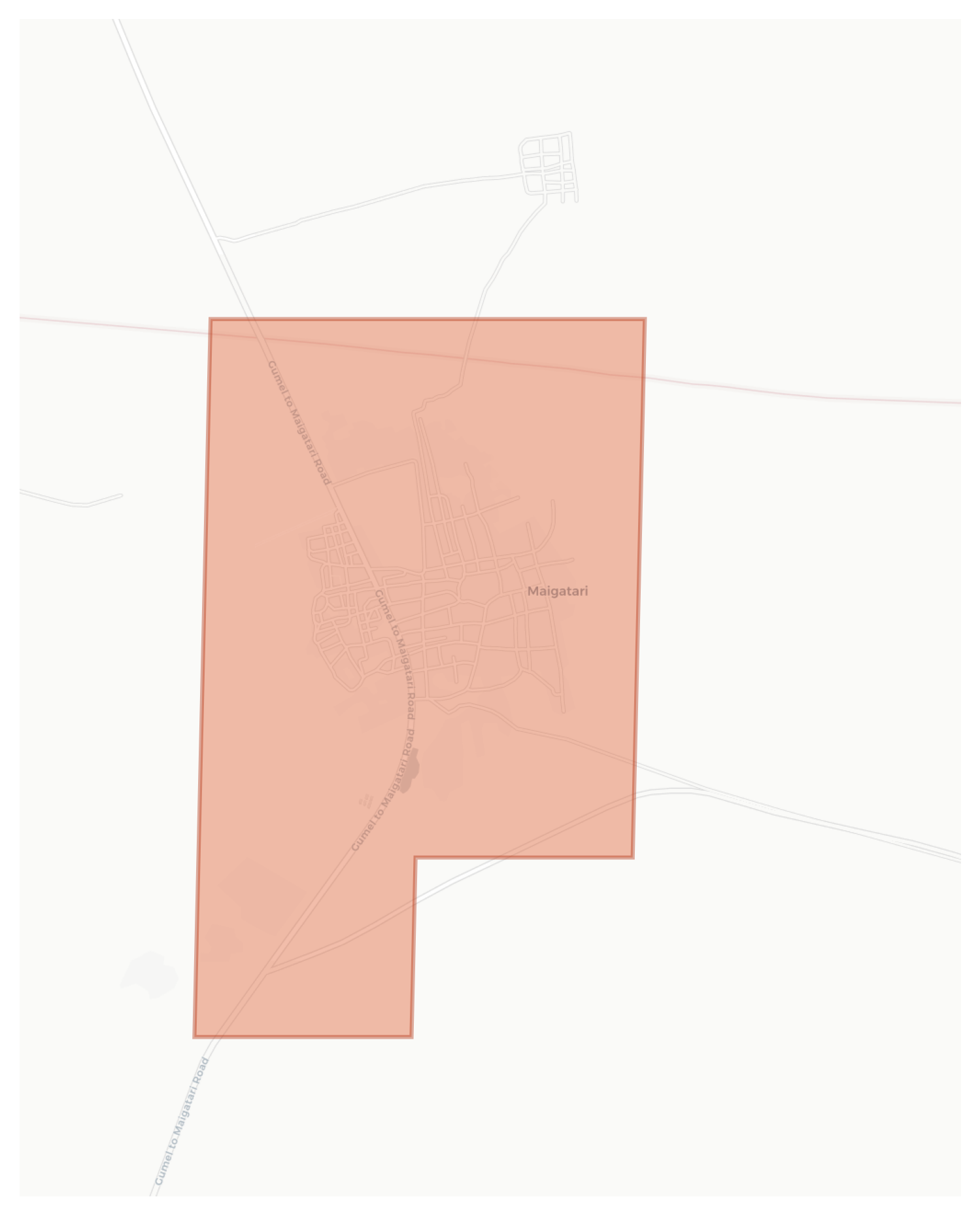 Maigatari geographic map