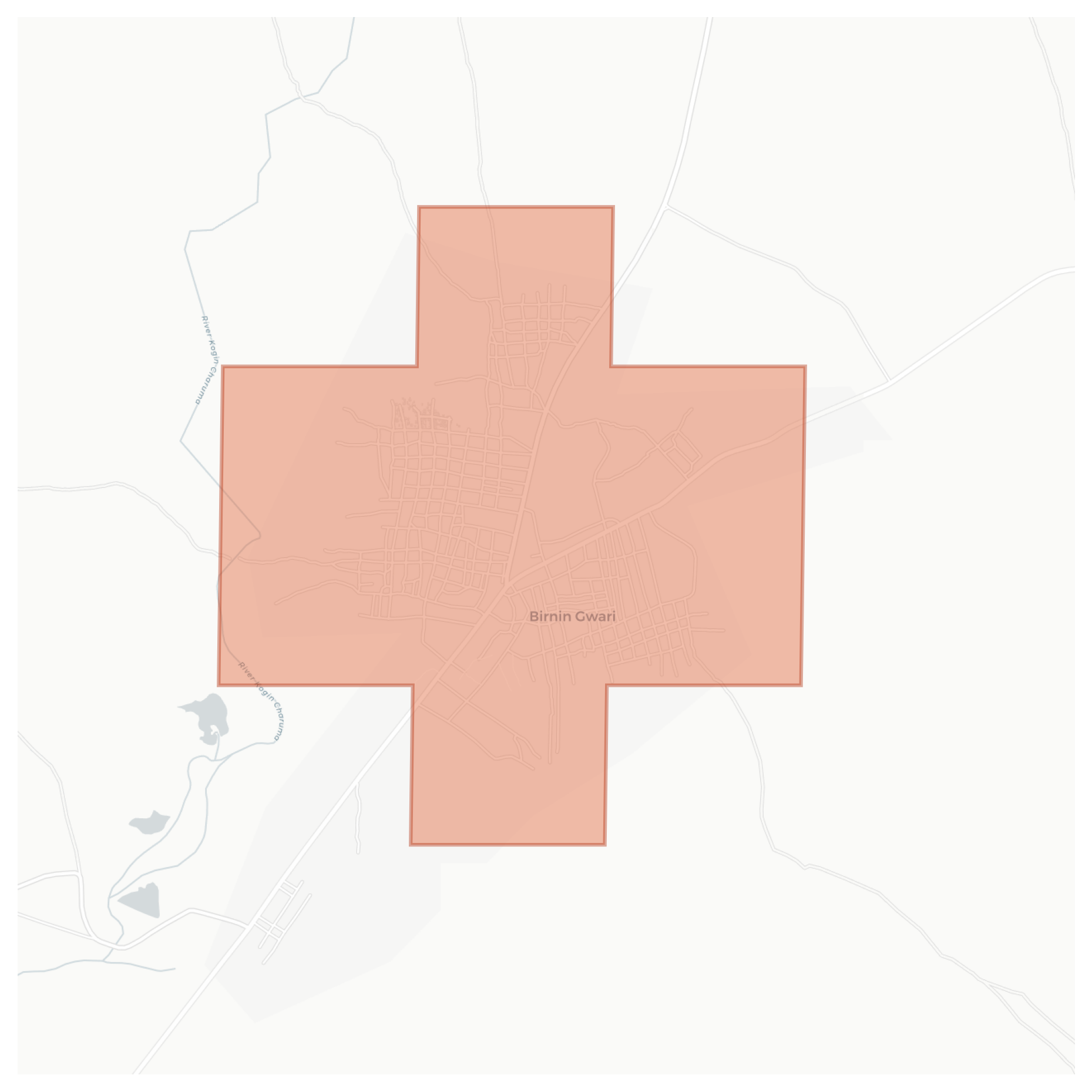 Birnin Gwari geographic map