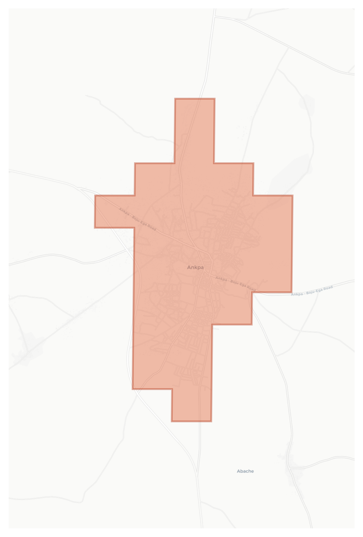 Ankpa geographic map