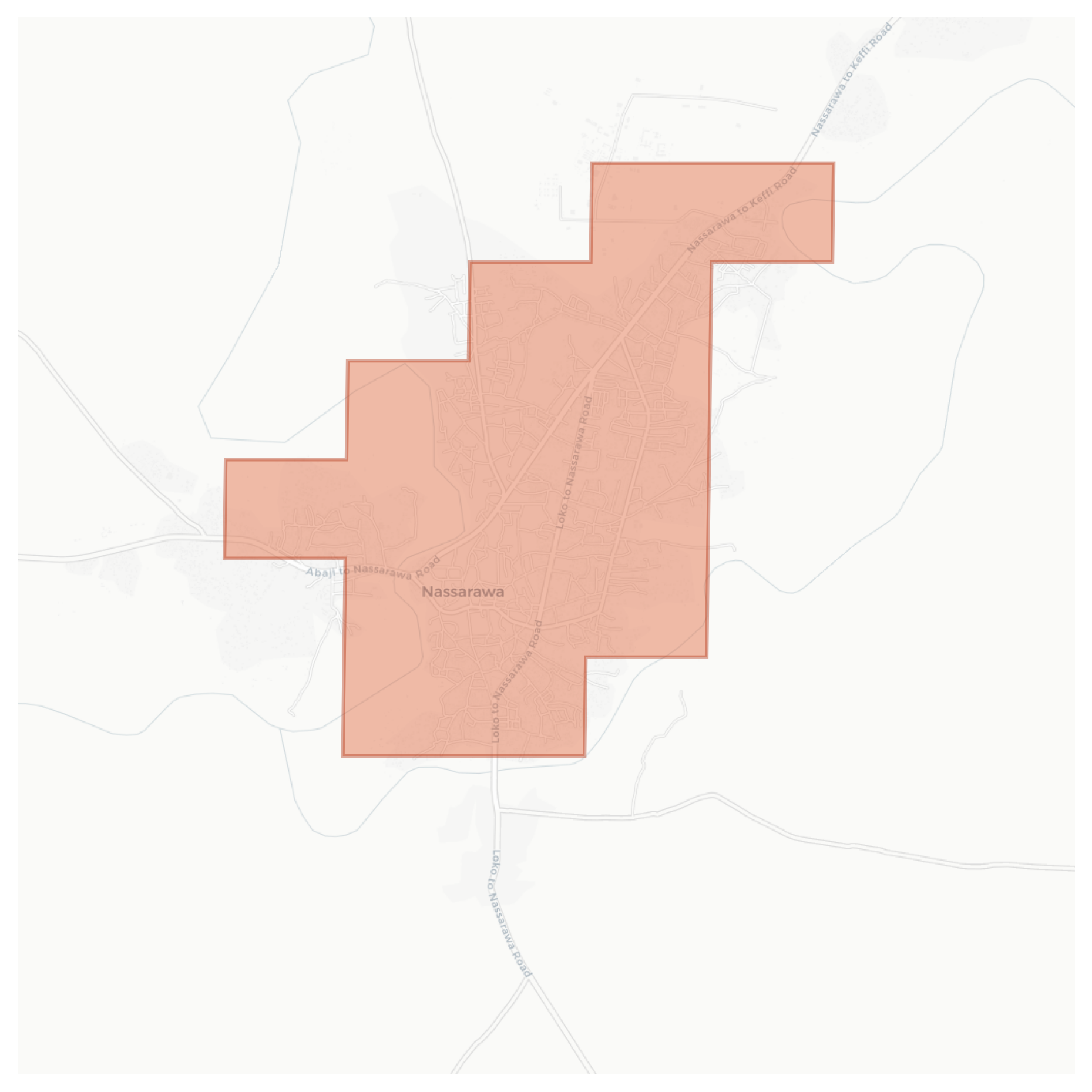 Nassarawa geographic map