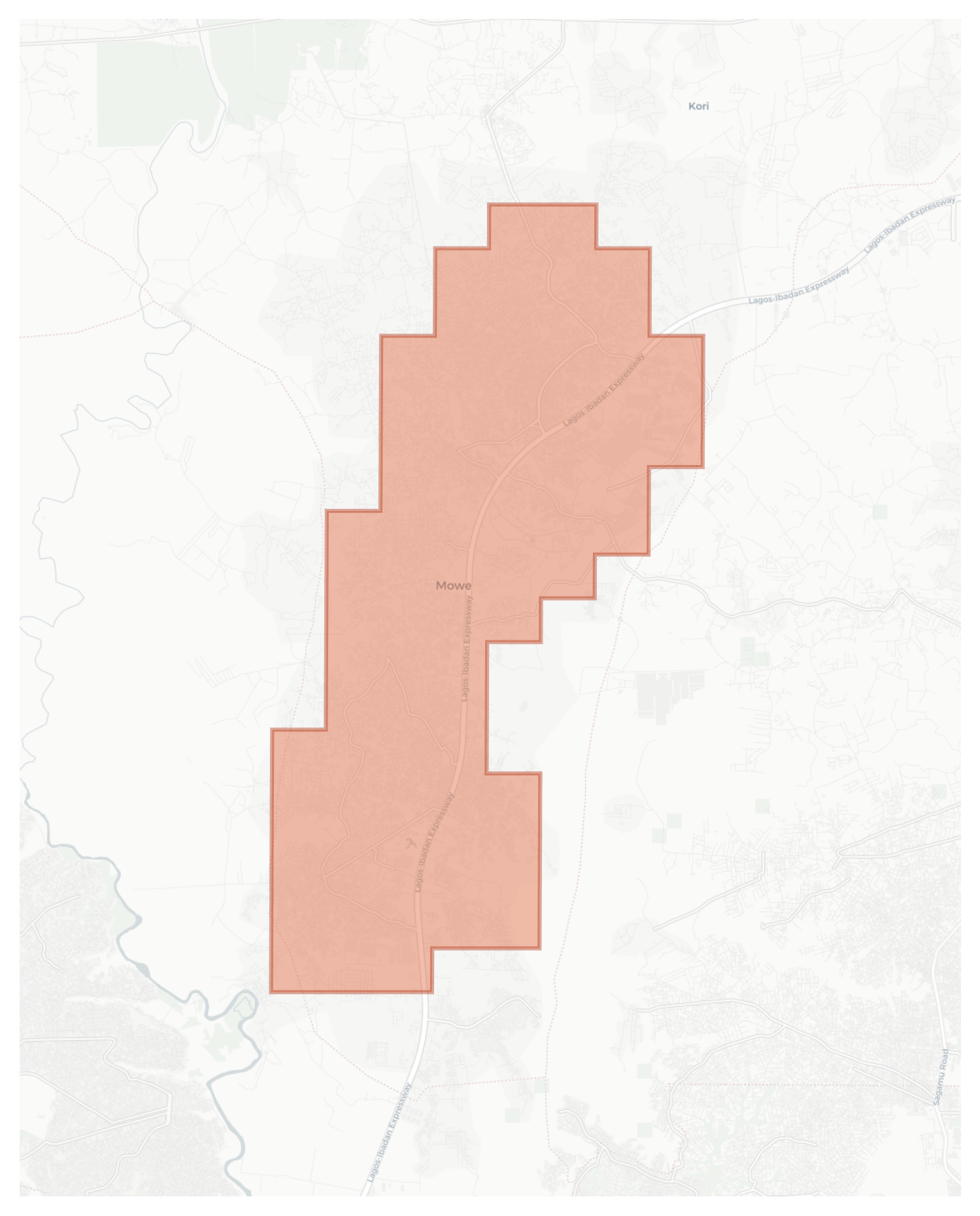 Magboro geographic map