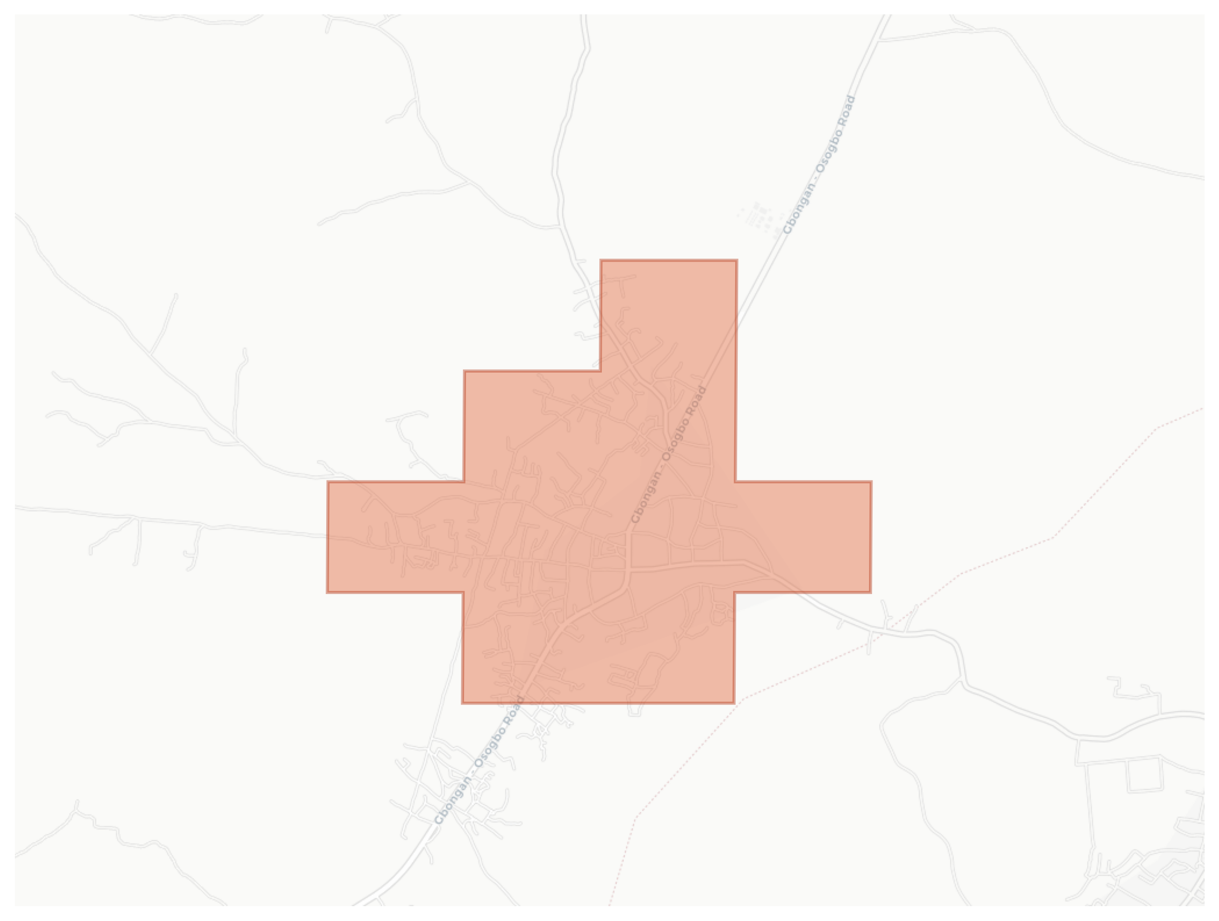 Ode-Omu geographic map