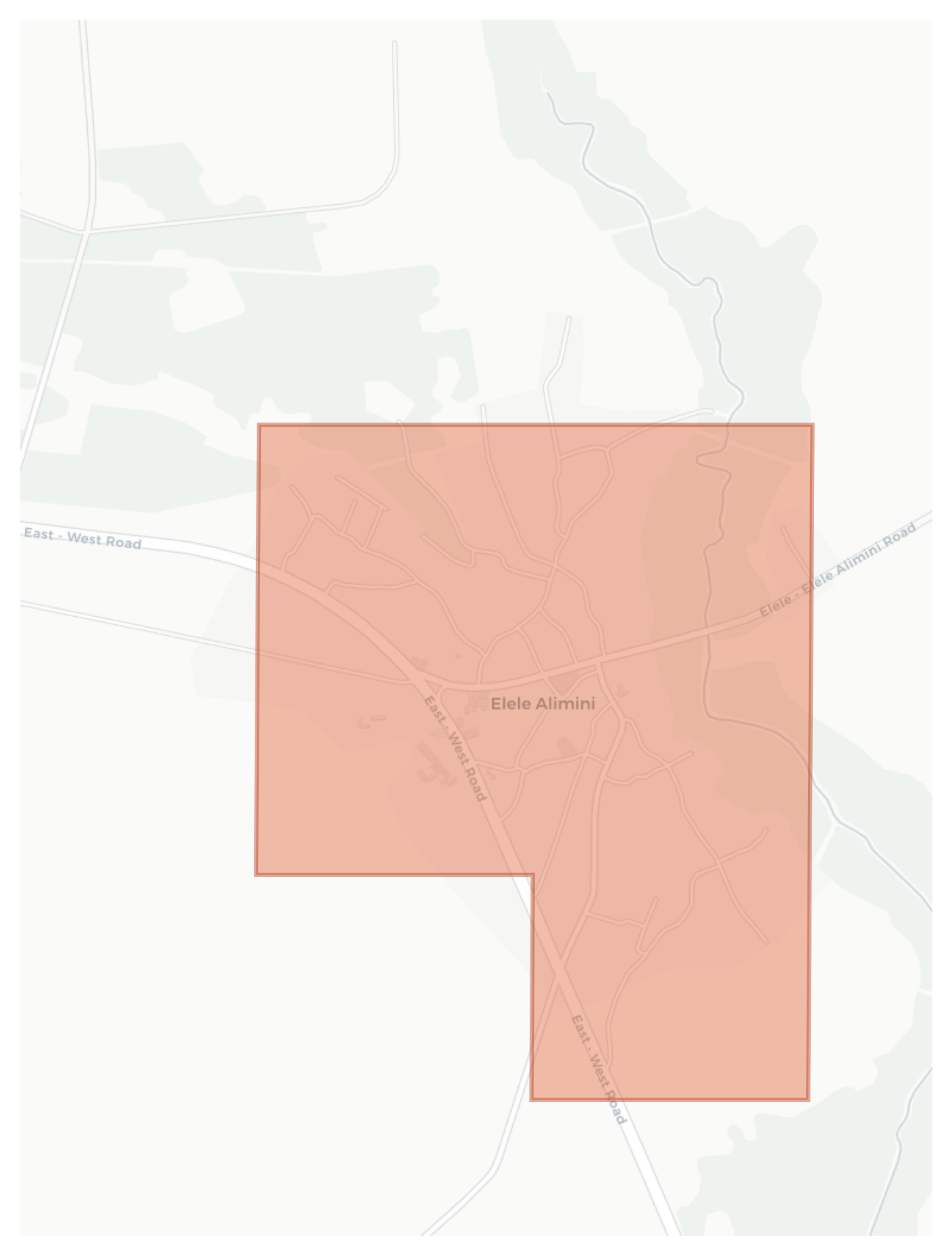 Elele Alimini geographic map