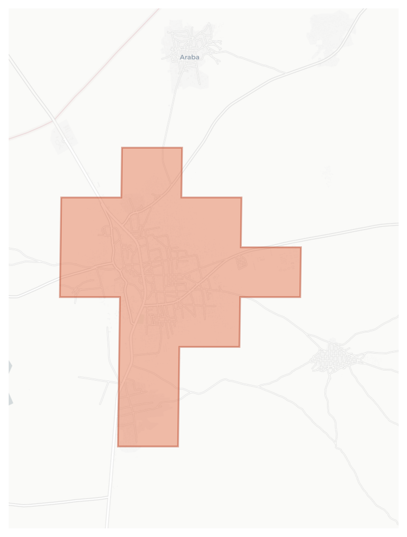 Amarawa geographic map