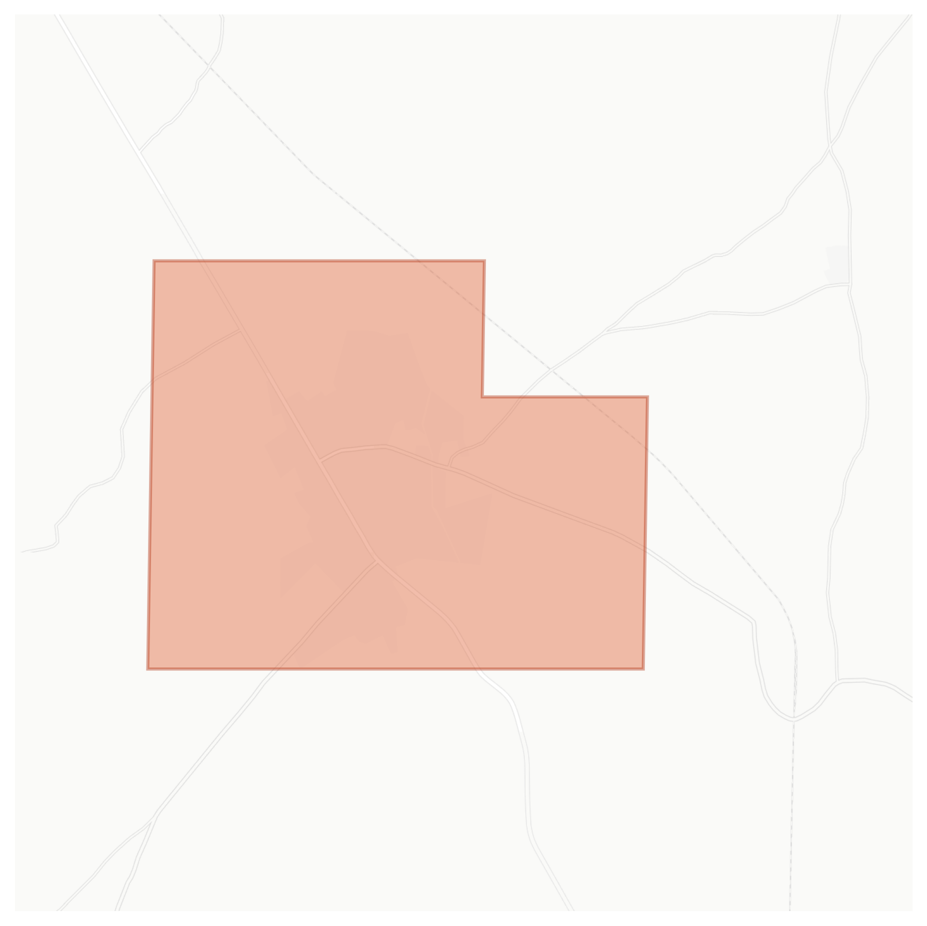 Chafe geographic map