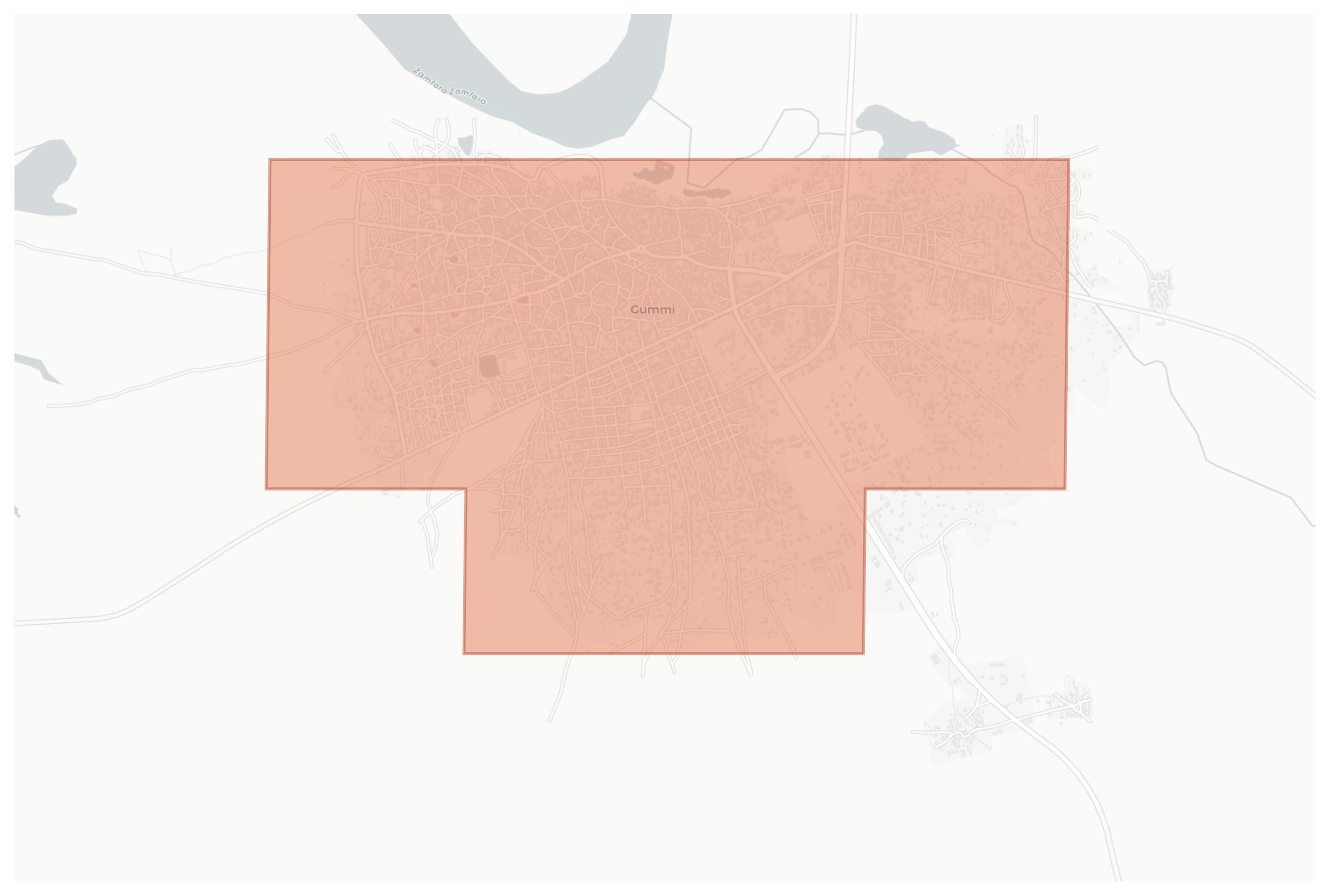 Gummi geographic map