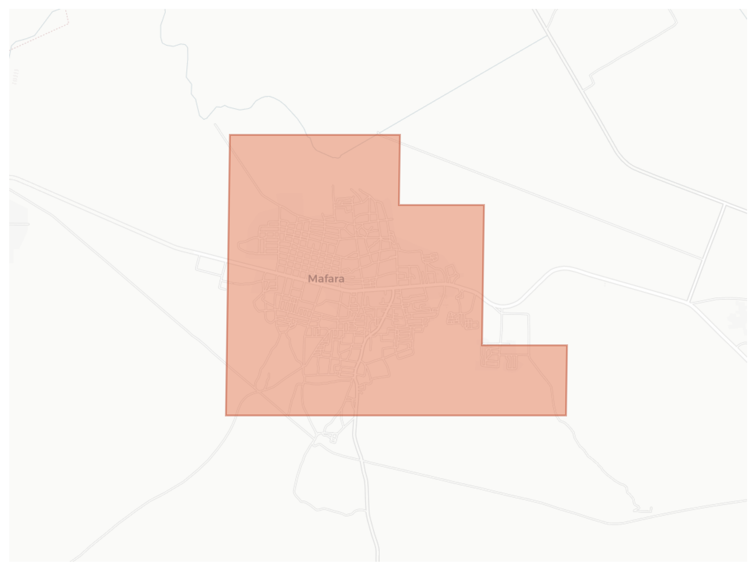 Mafara geographic map