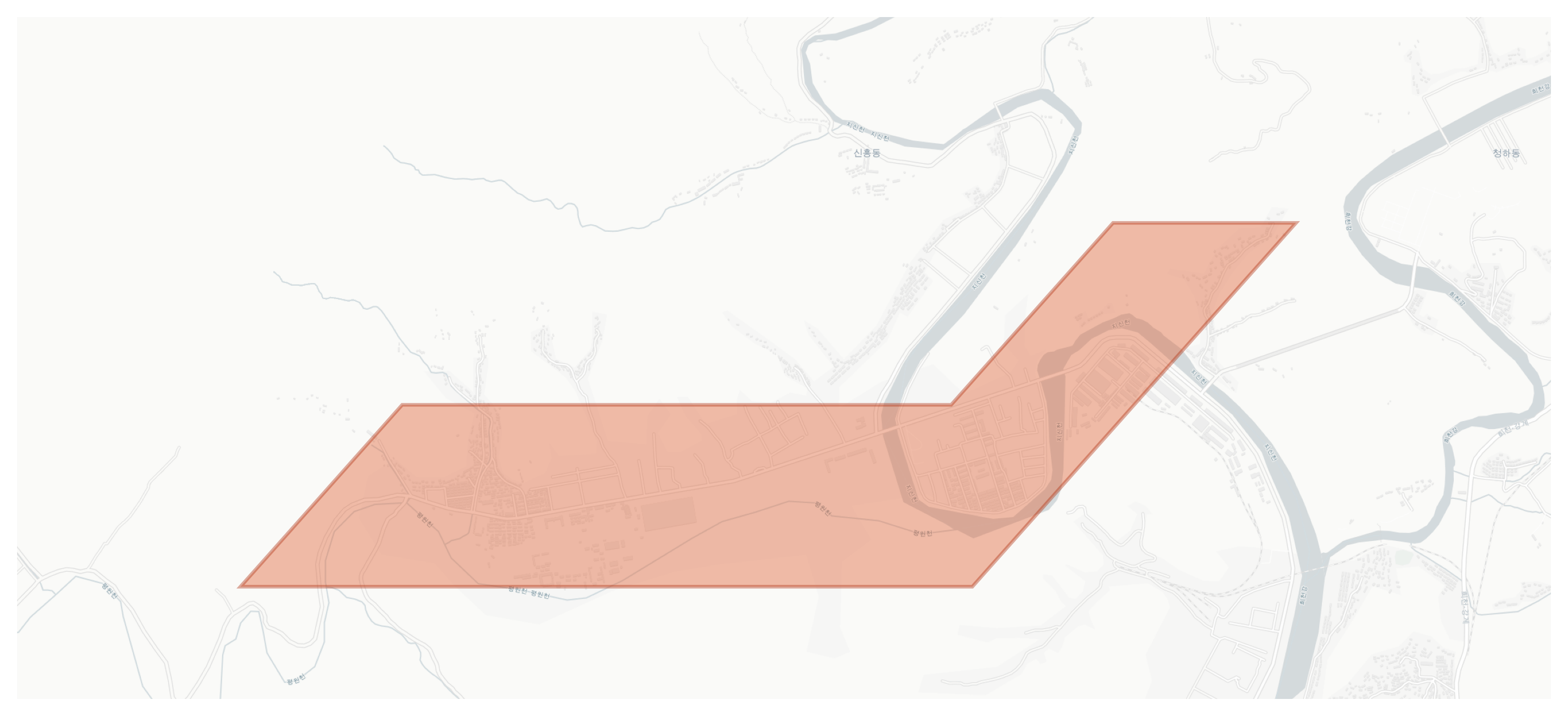 전평동 geographic map