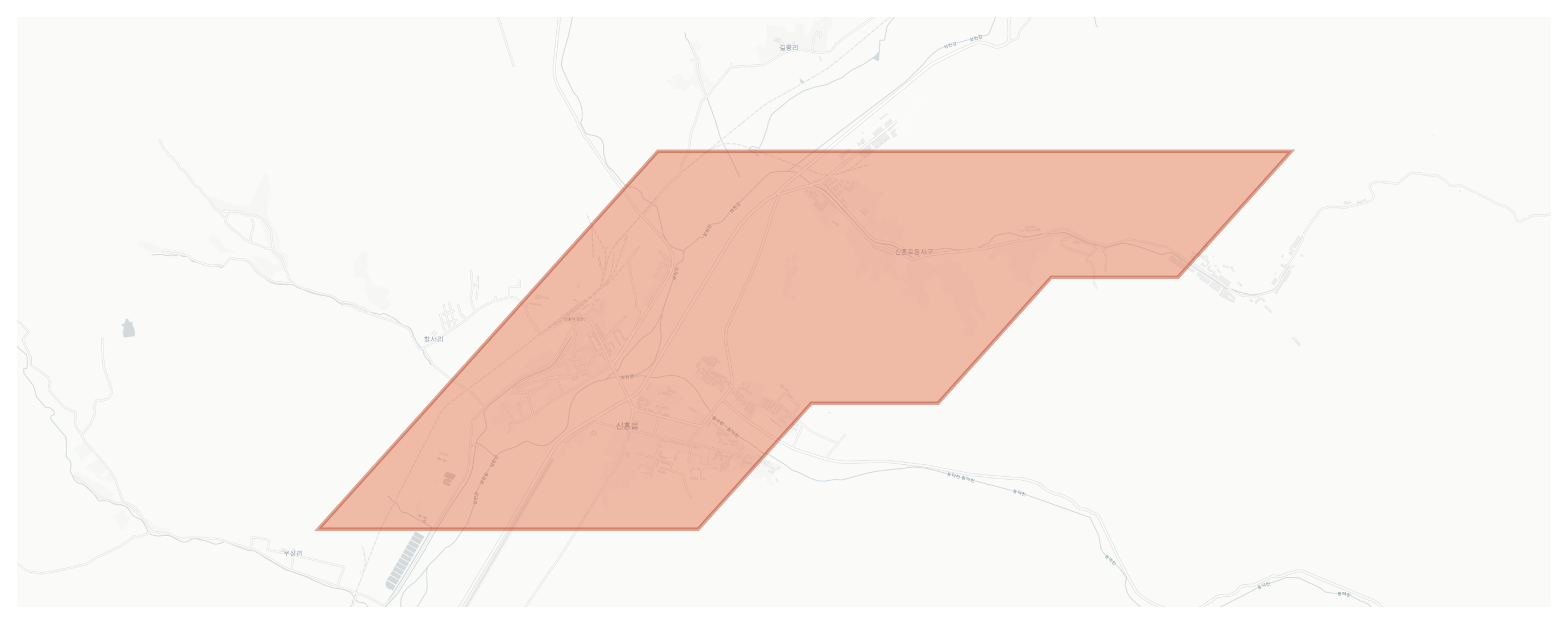Sinhung geographic map