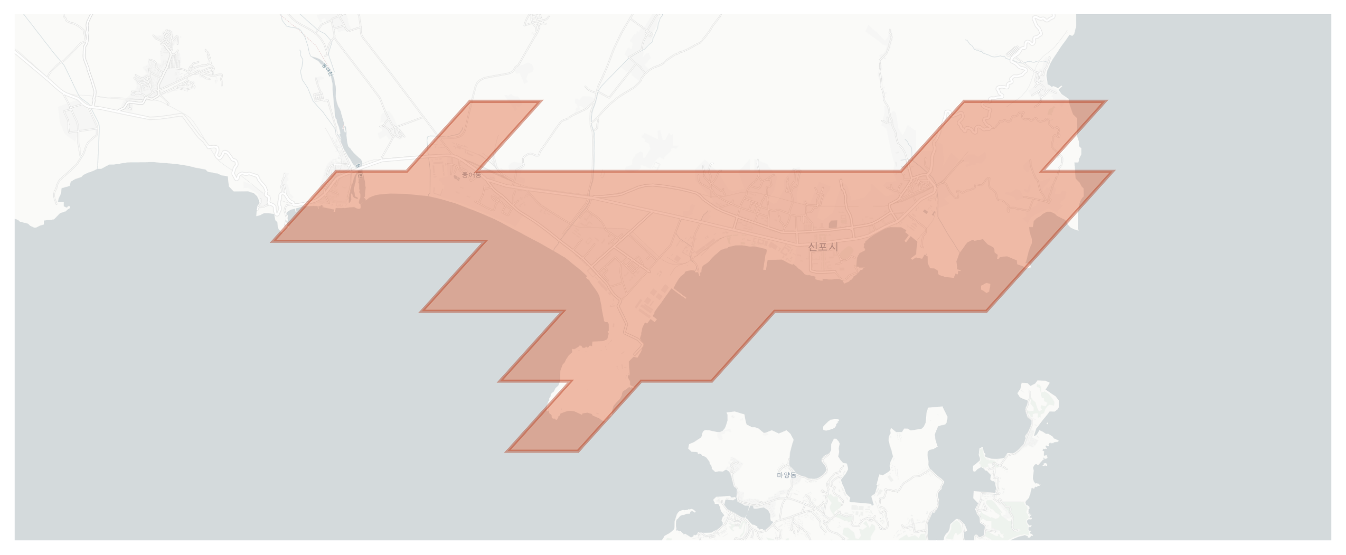 Sinpho geographic map