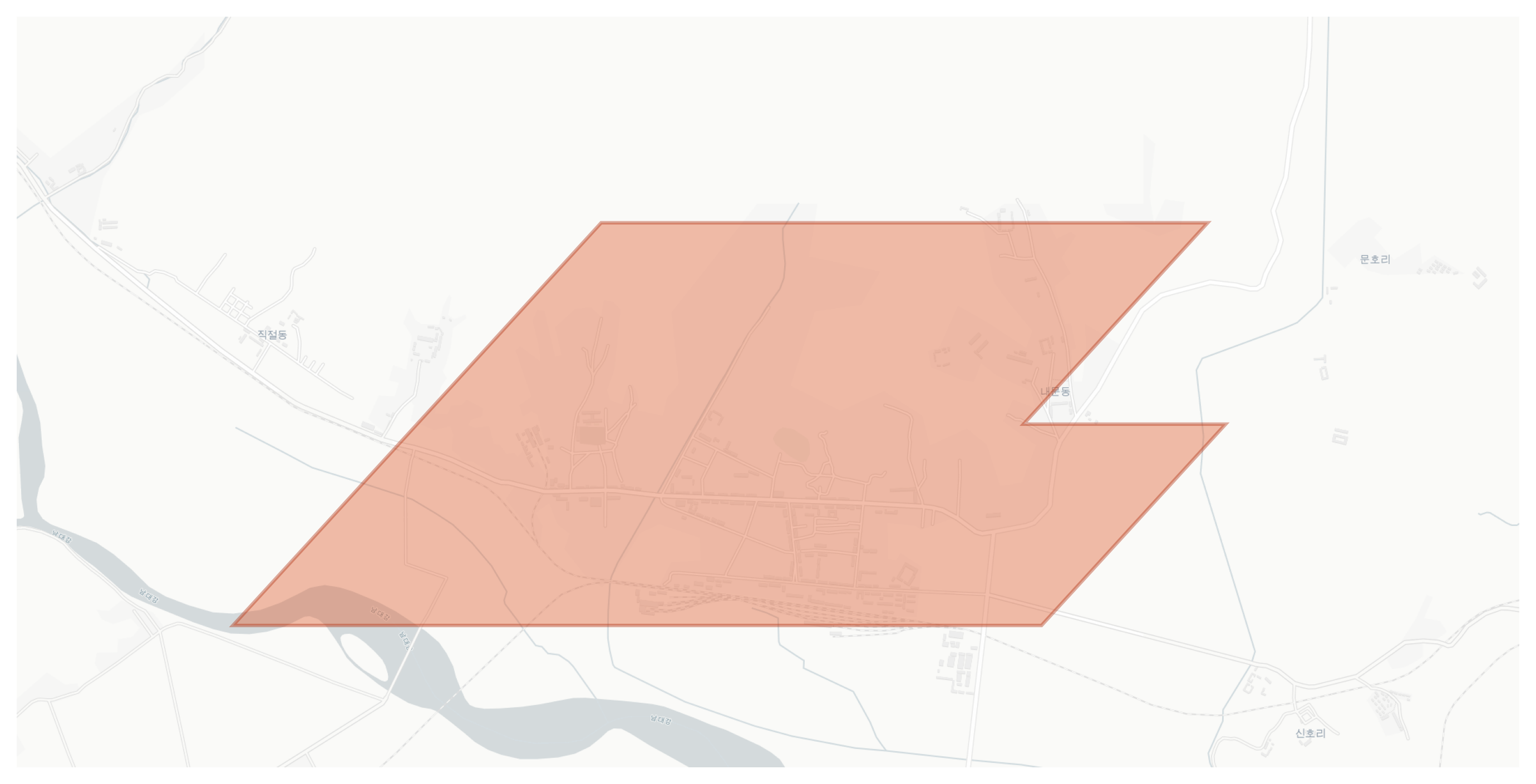 Tanchon geographic map