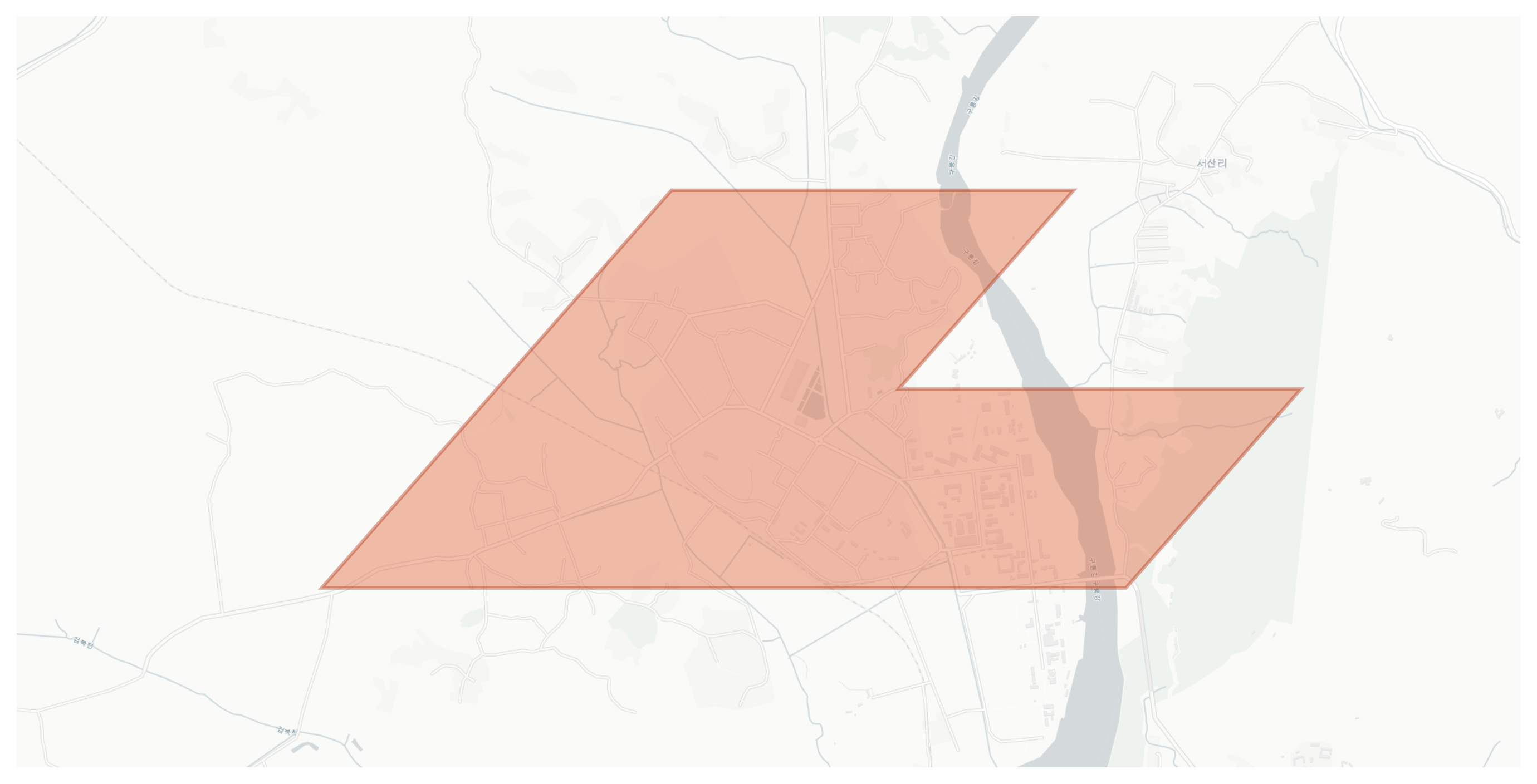 Dong-an geographic map