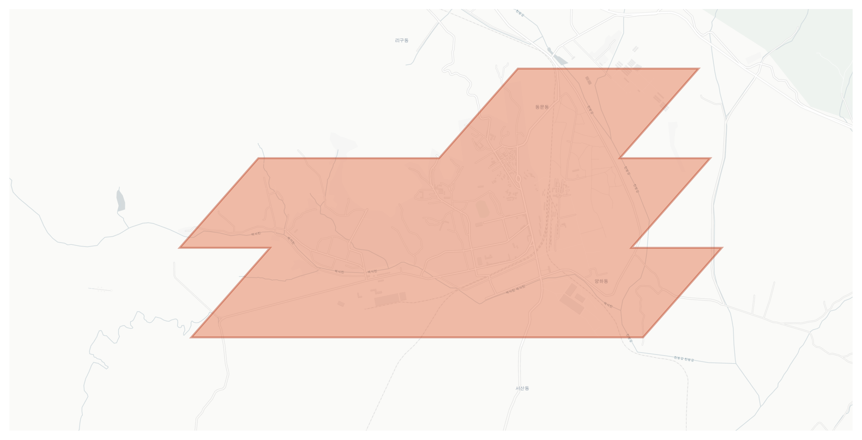 Kusong geographic map