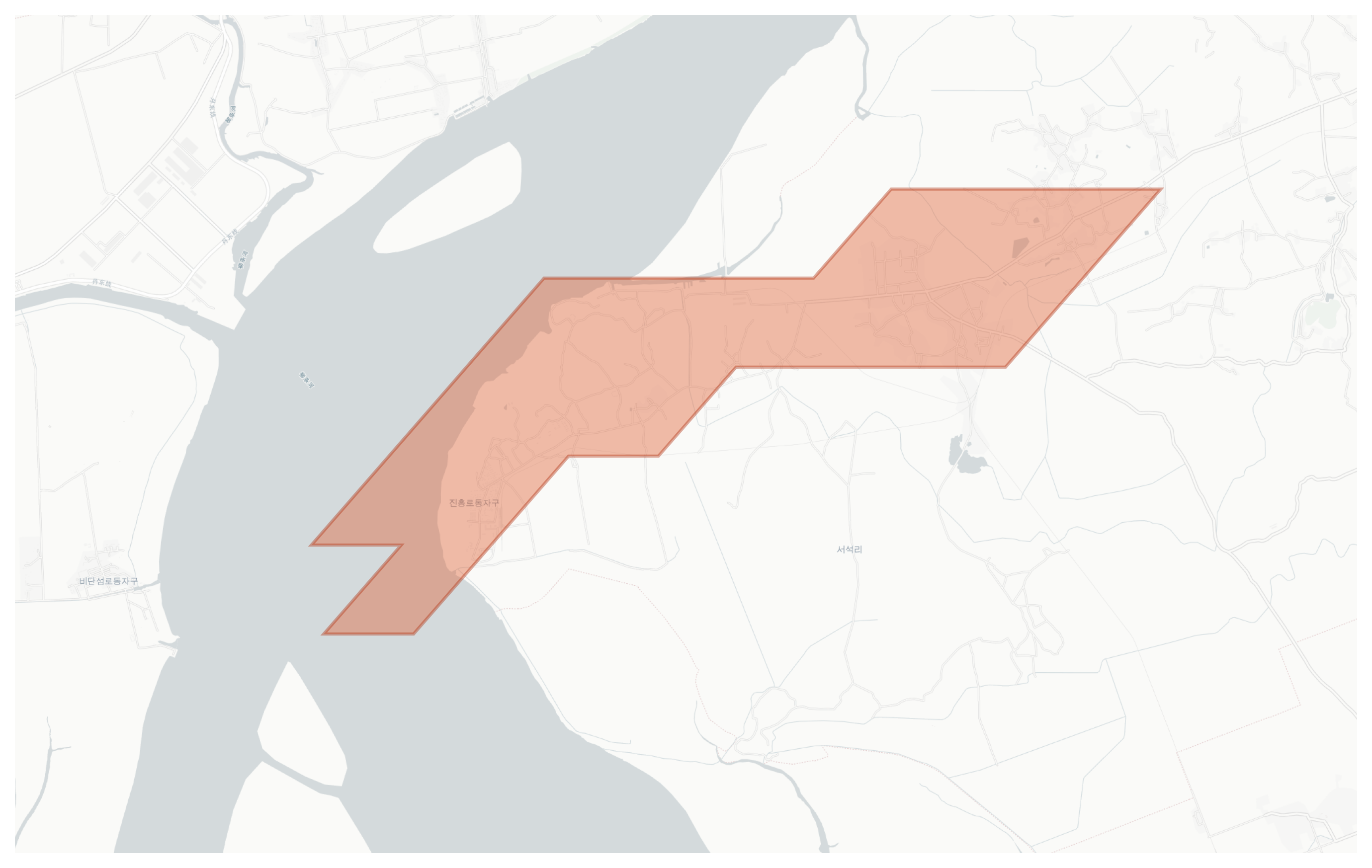 Ryongampho-rodongjagu geographic map